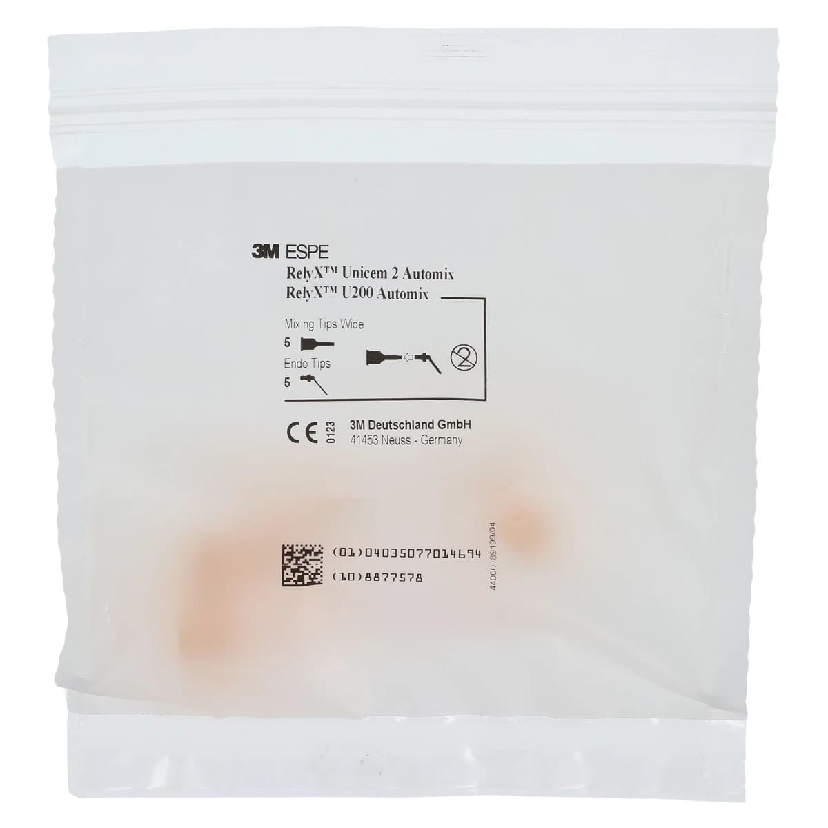 3M™ RelyX™ Unicem 2 Automix Self-Adhesive Resin Cement, Translucent Shade, 8.5g Syringe Refill, 56848 thumbnail 7