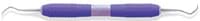 Premier Big Easy Ultralite McCall Curette 13S/14S, Double End, Purple Silicone Handle, #05639 - Big Easy Ultralite Curette McCall 13S/14S - Image 1