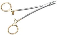 Premier Mayo-Hegar 6 1/4" Needle Holder with TC Tungsten Carbide Inserts, 15.9cm, #9085151 - Premier Mayo-Hegar 6 1/4" Needle Holder with TC Tungsten Carbide Inserts - Image 1