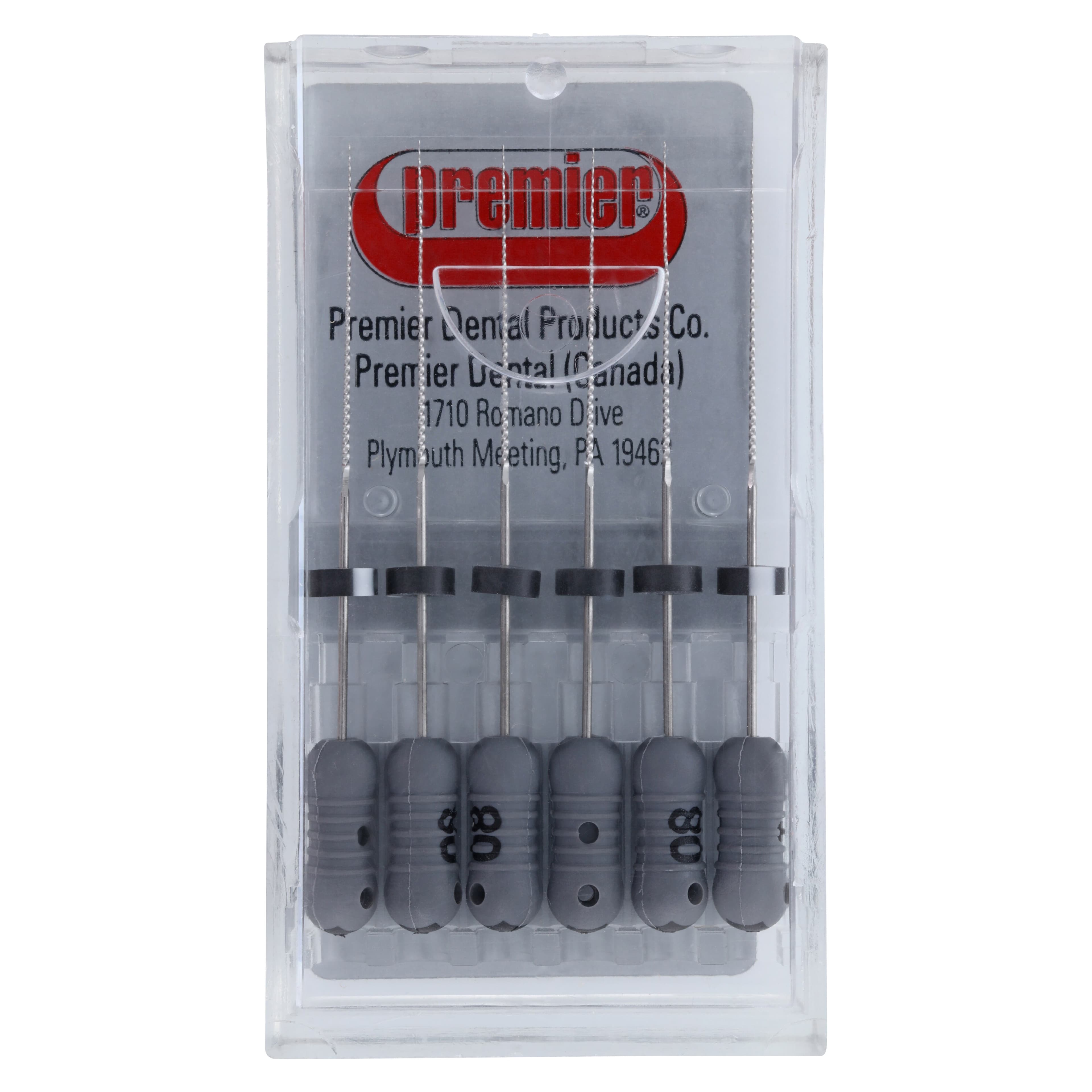 Premier K-Files #08 (Gray), 31mm, Stainless Steel, 6/Pk, 9053291 thumbnail 6