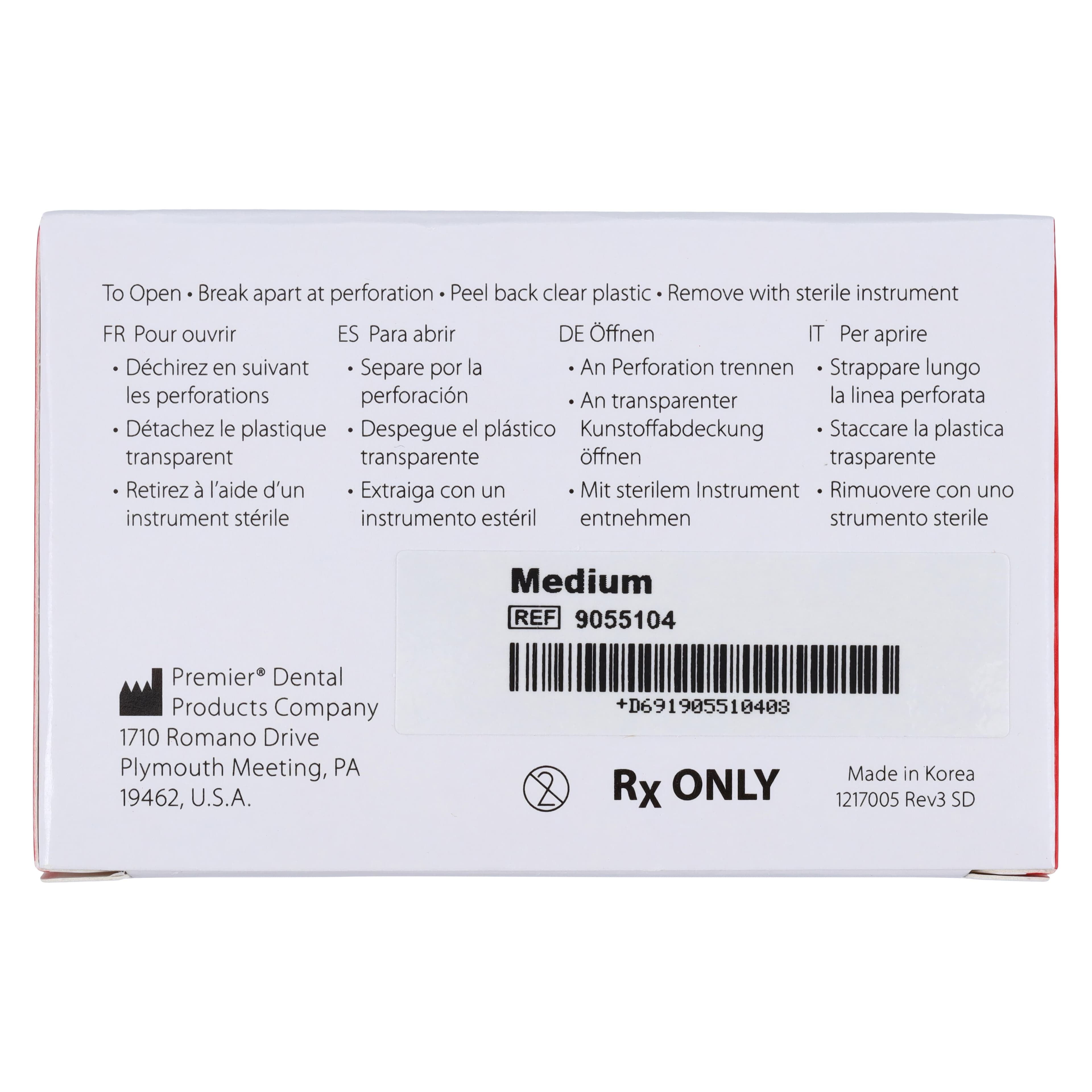Premier Dental Absorbent Paper Points, Sterile, Medium, White, 200/Box, 9055104 thumbnail 7
