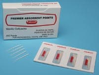 Premier Dental Absorbent Paper Points, Sterile, Medium, White, 200/Box, 9055104 thumbnail 2