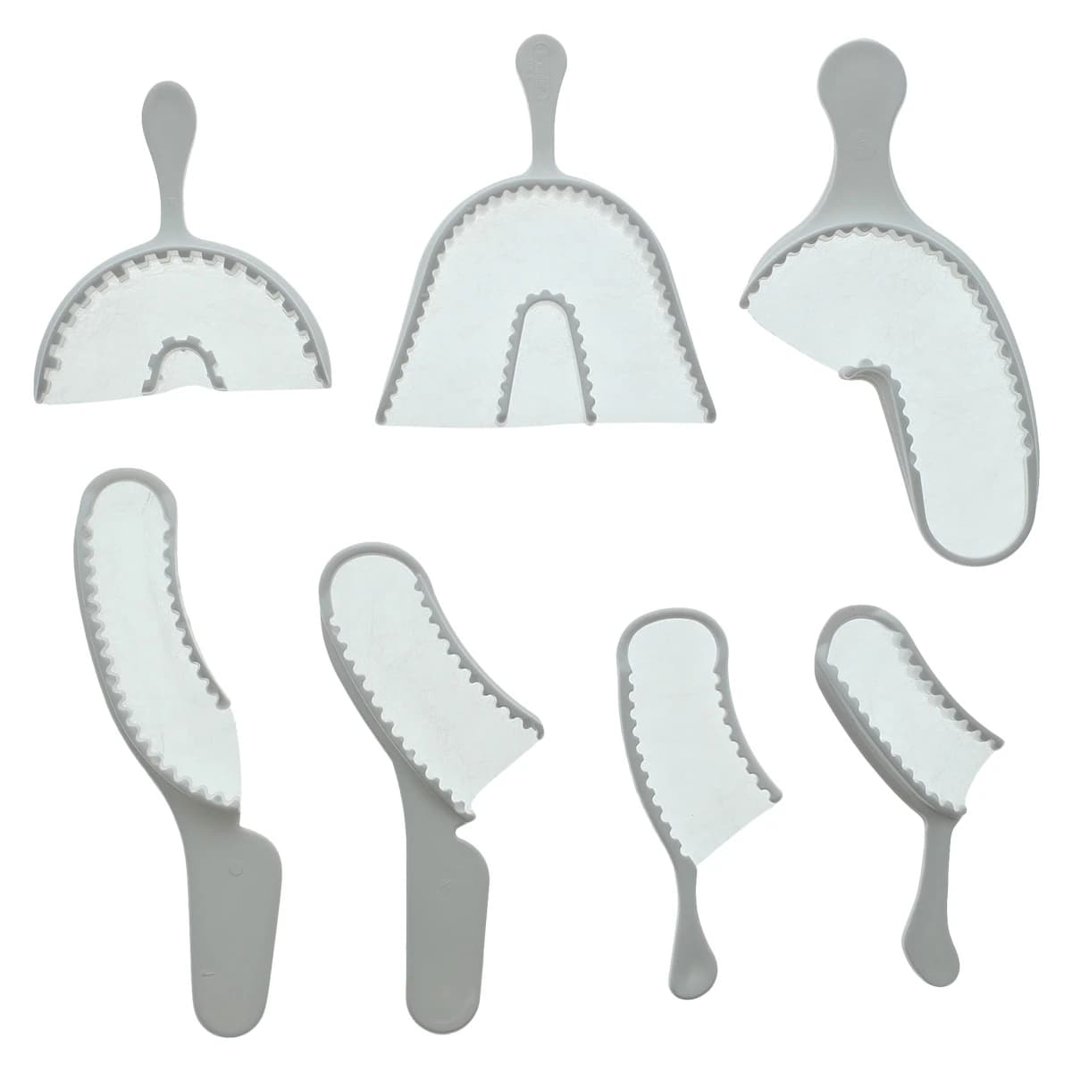 Premier Triple Tray Dual-Arch Impression Trays, Assorted Kit, 35/Box, #1006233 thumbnail 2