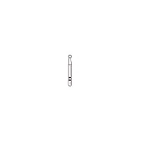 Two Striper Diamond Bur, FG, Round, #120, Coarse, Green, 1.6 mm, 5/Pk, 2015005 - Two Striper Diamond Burs, FG, Round, 120, 1.6 mm, Coarse, Green, 5/Pk, 2015005 - Image 1