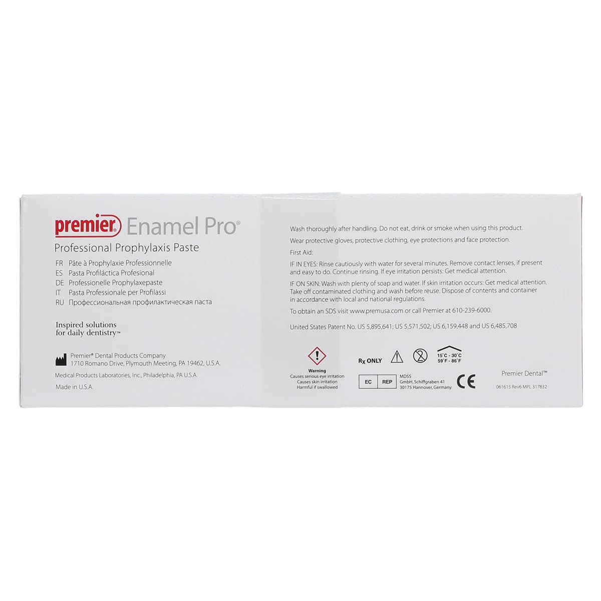 Enamel Pro® Prophy Paste, Mint, Coarse Grit, Without Fluoride, Unit Dose Cups, 200/Box, 9007613 thumbnail 3