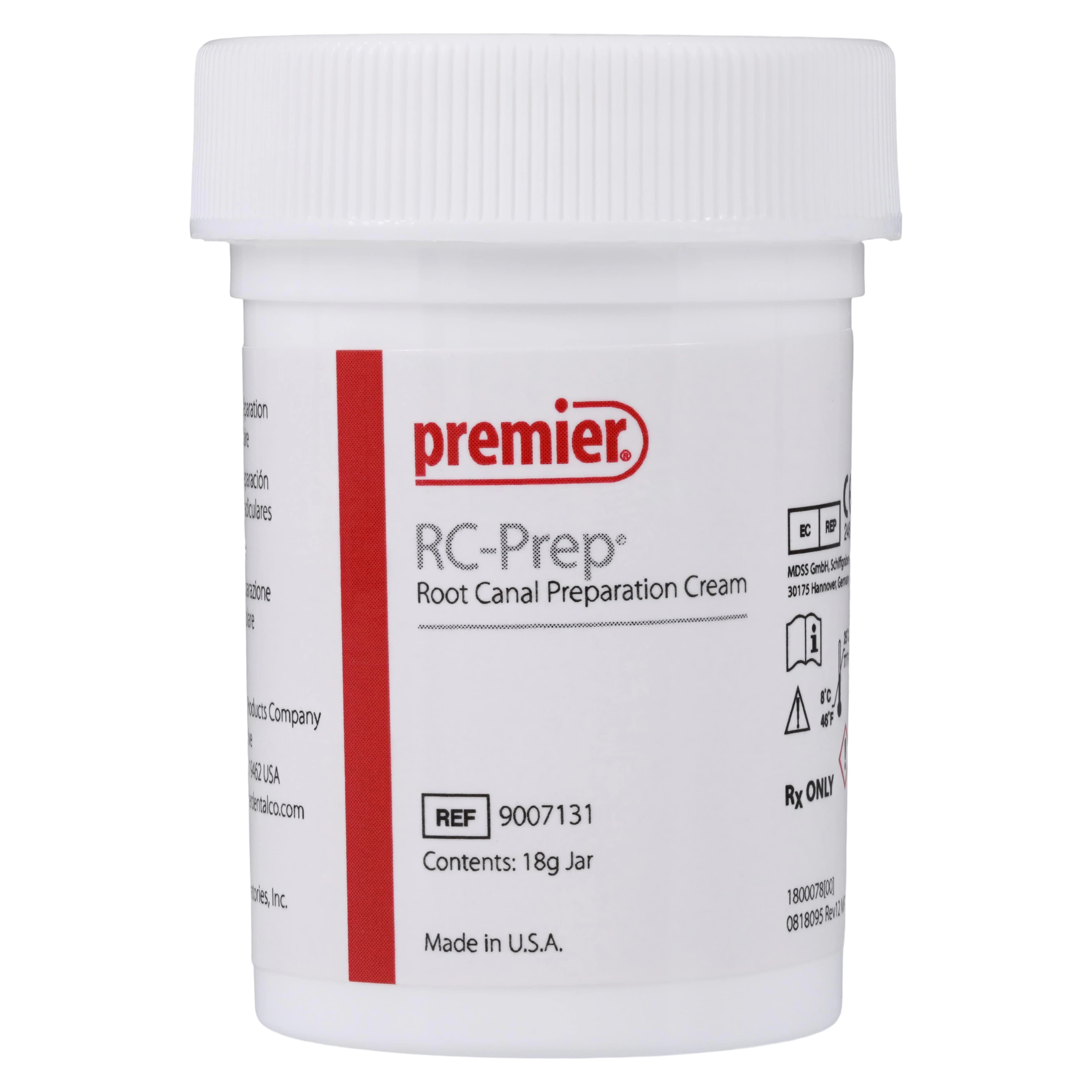 Premier RC-Prep Root Canal Chemo-Mechanical Preparation Cream, 18 g Jar, #9007131 thumbnail 3