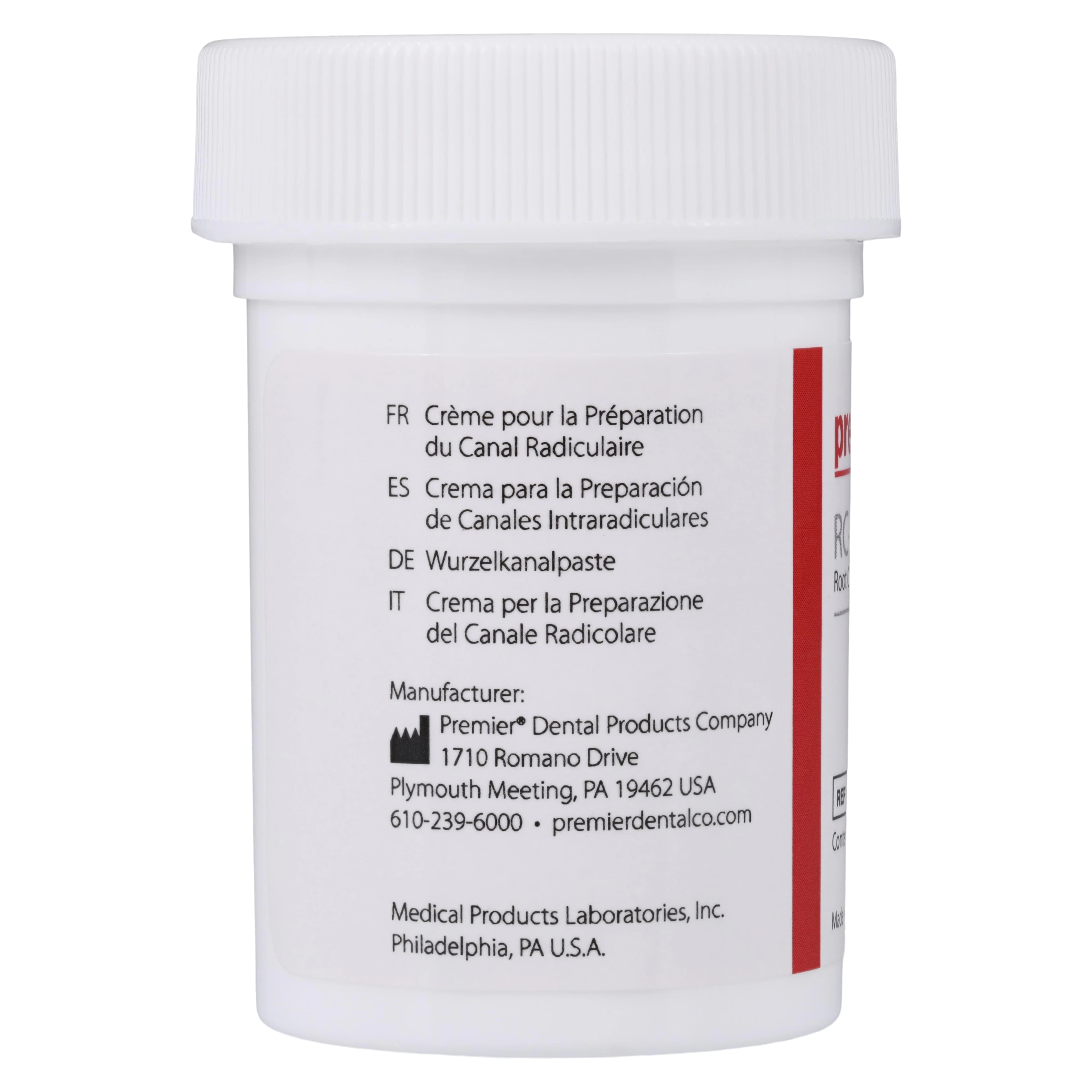 Premier RC-Prep Root Canal Chemo-Mechanical Preparation Cream, 18 g Jar, #9007131 thumbnail 4