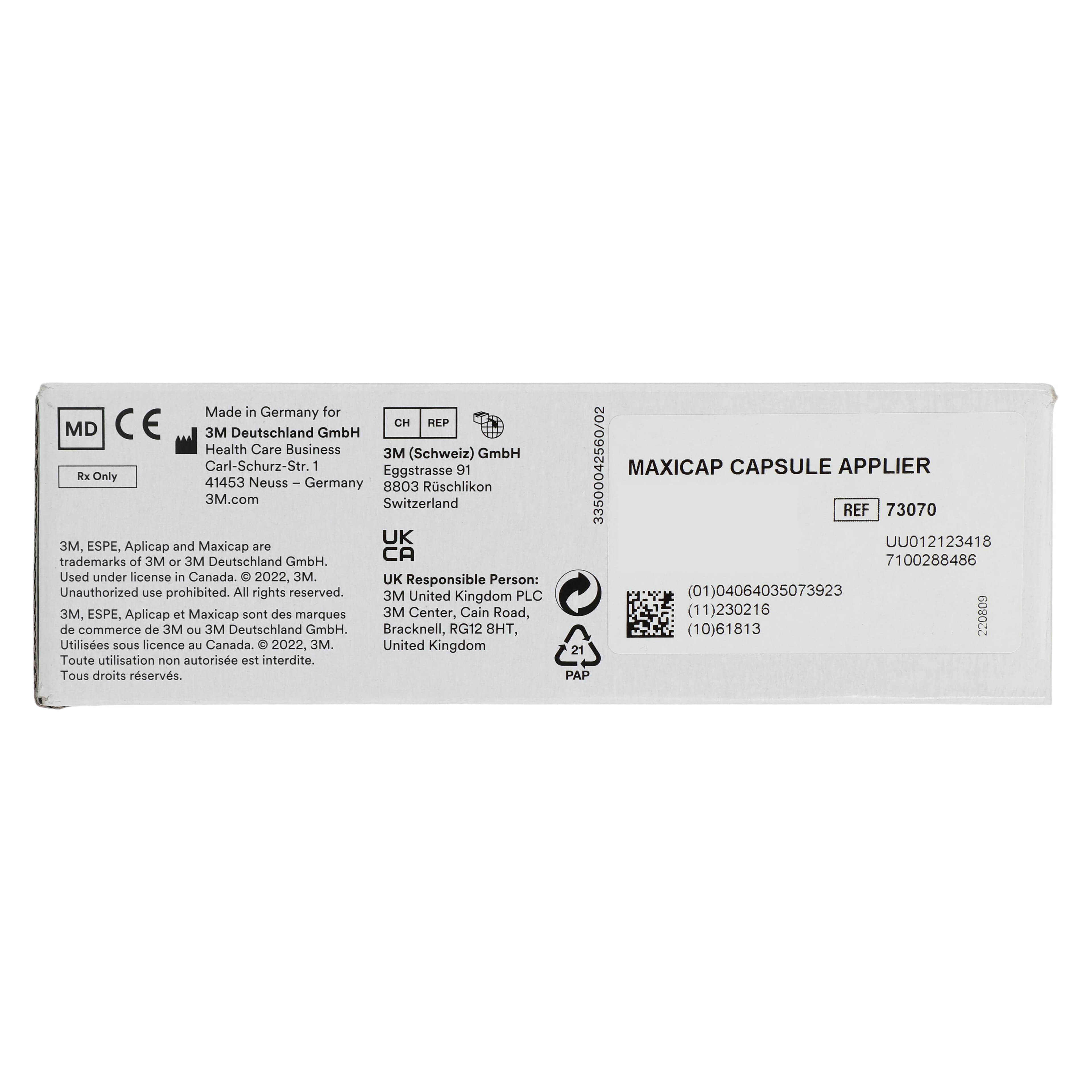 3M (Solventum) Maxicap Capsule Applier, 1/Pk, 73070 thumbnail 6
