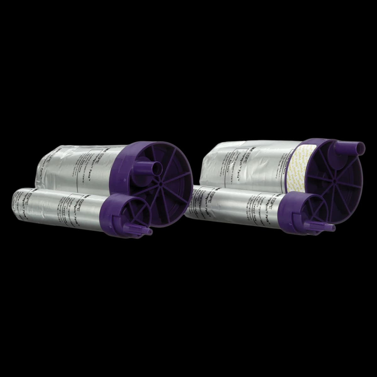 3M™ Impregum™ Penta™ Medium Body Polyether Impression Material Refill, Purple, 2 x 300 mL Base + 2 x 60 mL Catalyst, 31642 - 3M™ Impregum™ Penta™ Medium Body Polyether Impression Material Refill - Image 1