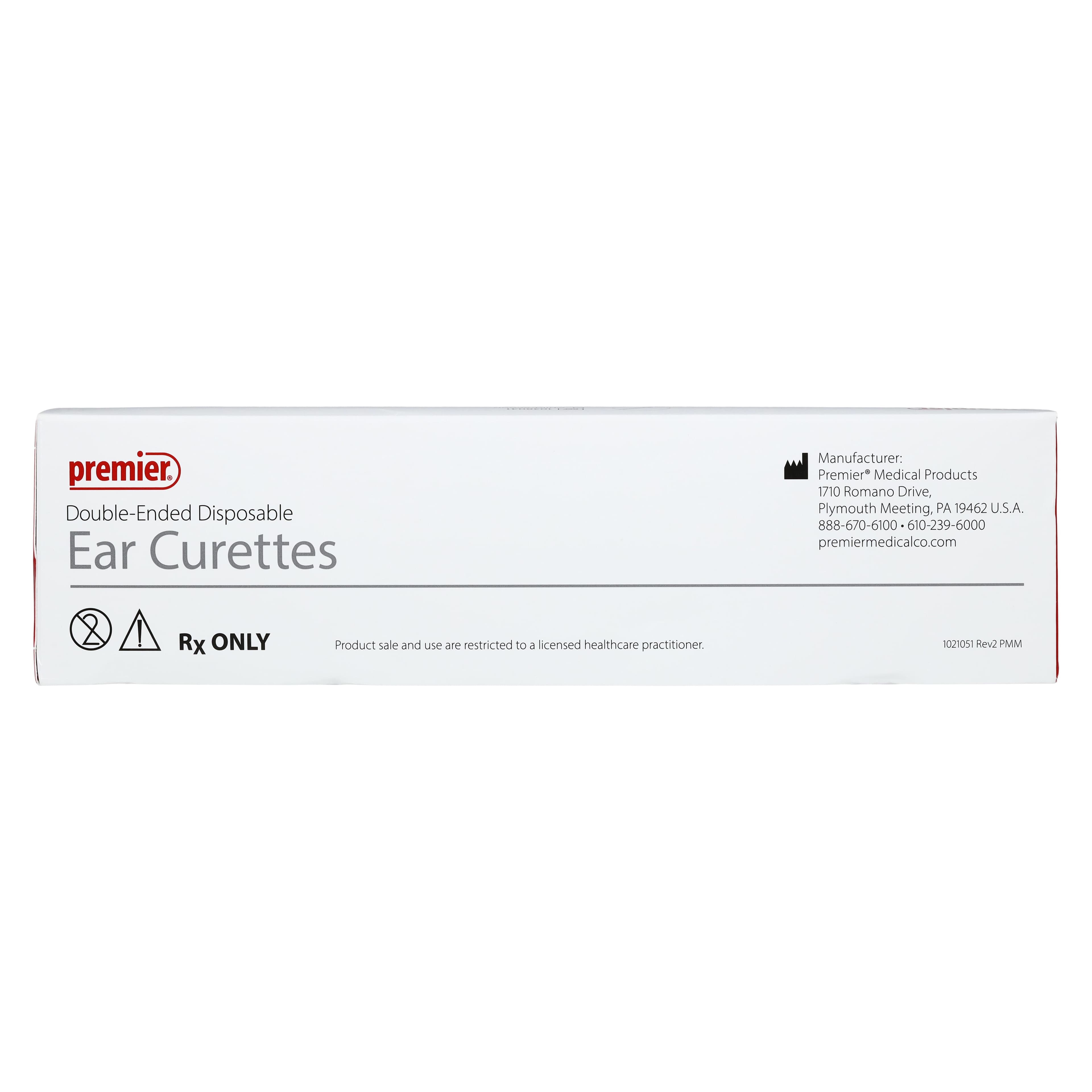 Premier Medical Disposable Plastic Ear Curettes, Non-Sterile, 50/Box thumbnail 8