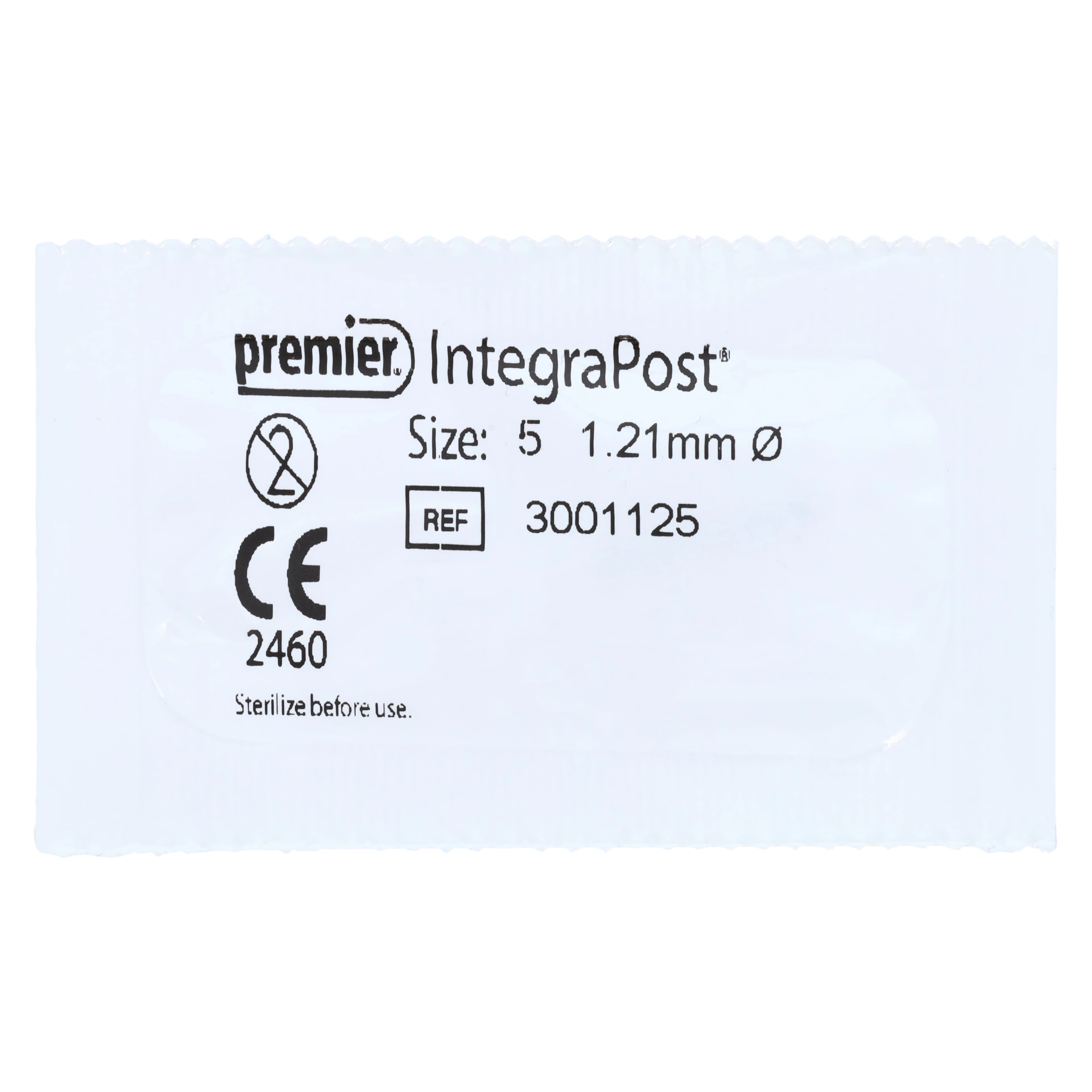 IntegraPost Titanium Alloy Post Refills, Size #5 (Blue), Parallel Passive, 10/Pk, 3001125 thumbnail 3