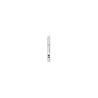 Two Striper Diamond Bur FG #783.6, Coarse, Green Ring, Round-End Taper, 1.6 mm Major/1.3 mm Minor Diameter, 6.0 mm Length, 5/Pkg (2015426) - Two Striper Diamond Burs – FG, Coarse, Green, Taper Round End, 5/Pkg - # 783, 1.6 mm Major/1.3 mm Minor Diameter, 6.0 mm Length - Image 1