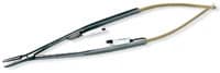 Premier Castroviejo TC Needle Holder with Tungsten Carbide Inserts and Gold Handle - Premier Castroviejo Needle Holder with TC Tungsten Carbide Inserts and gold - Image 1