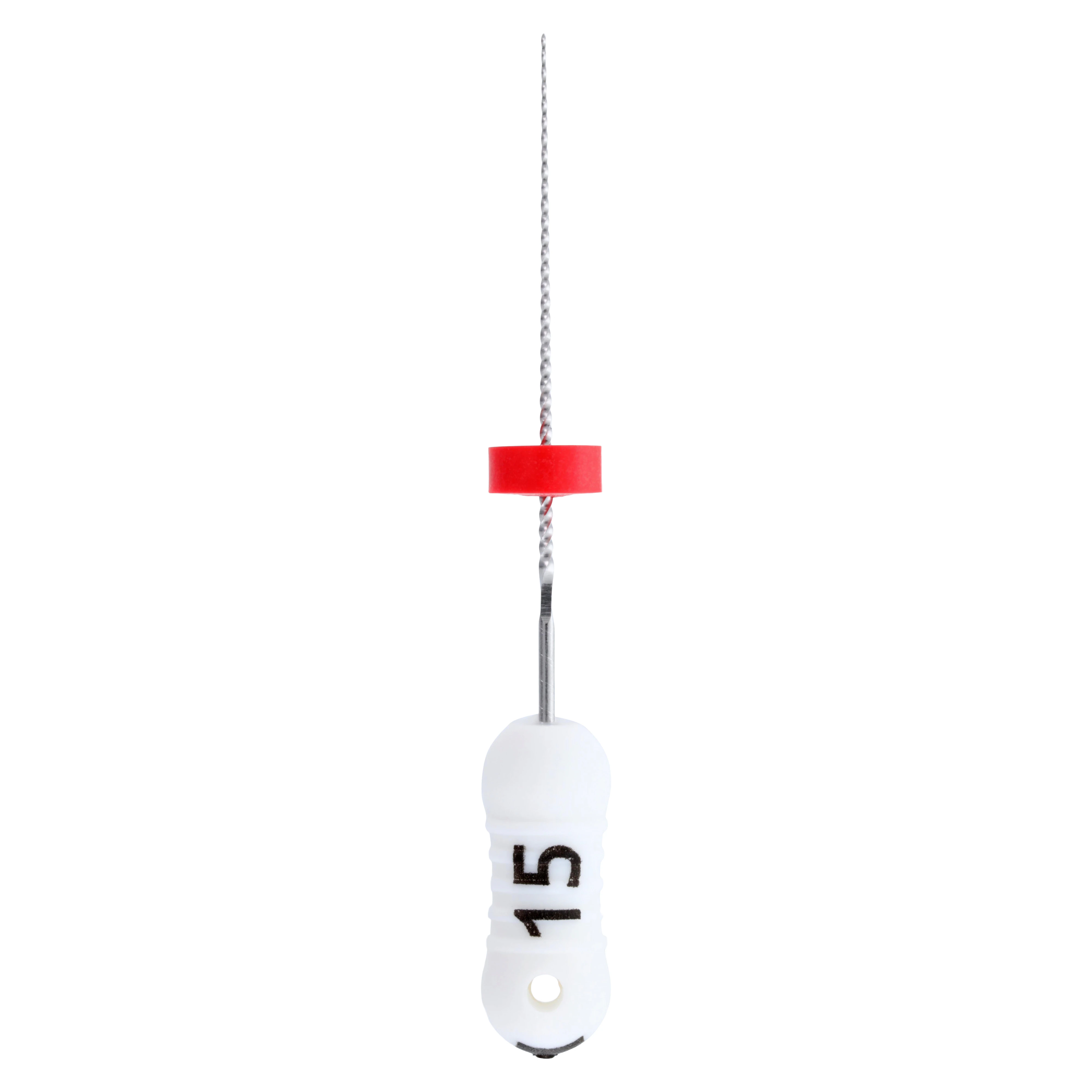 Premier K-File, Stainless Steel, 21mm, ISO Size #15, White, 6/Pk, 9053203 - K-File 21mm 6/Pk #15 - Image 1