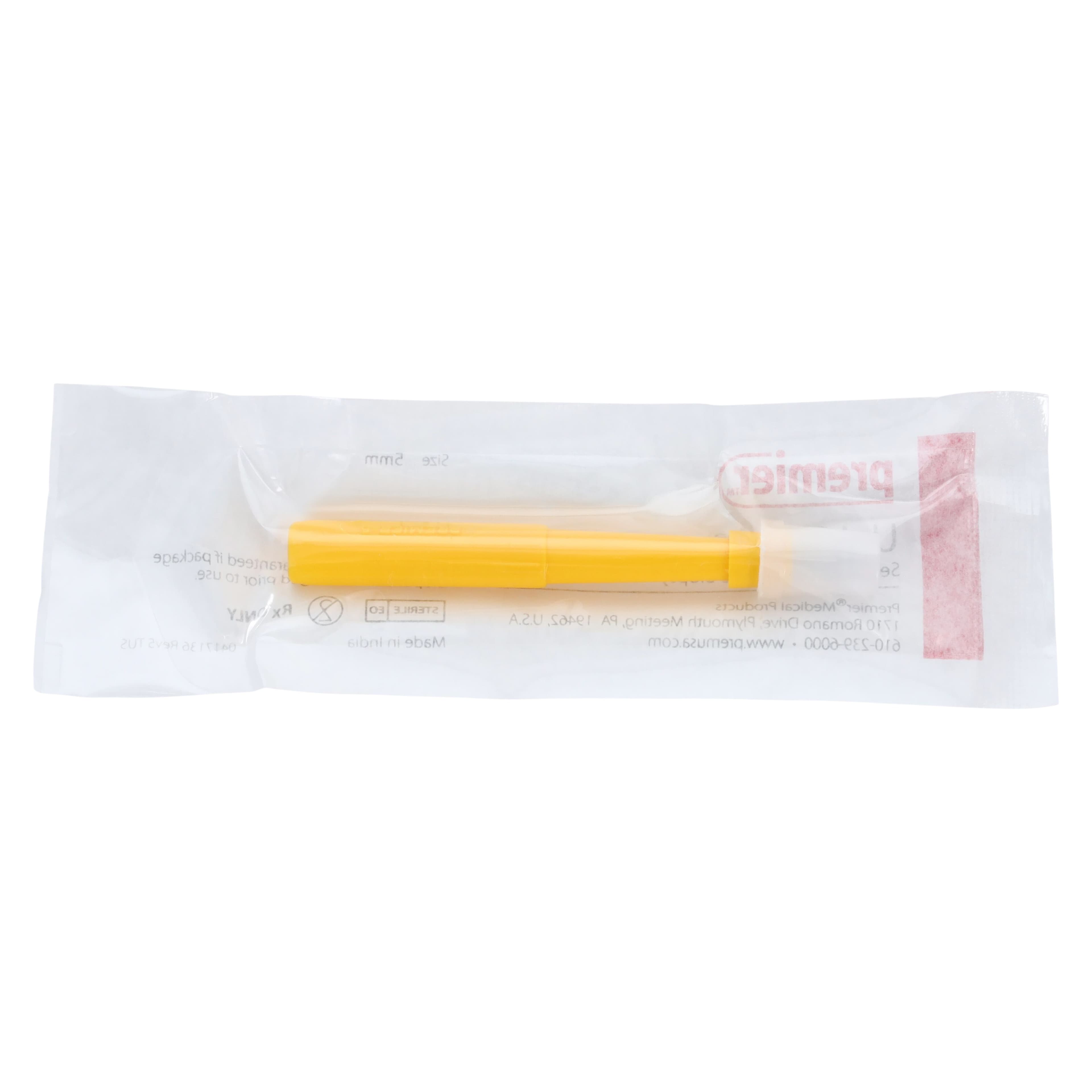 Uni-Punch® Seamless Disposable Biopsy Punch, Assorted Sizes (2mm, 3mm, 3.5mm, 4mm, 5mm), Sterile, 25/Box, 9033525 thumbnail 12