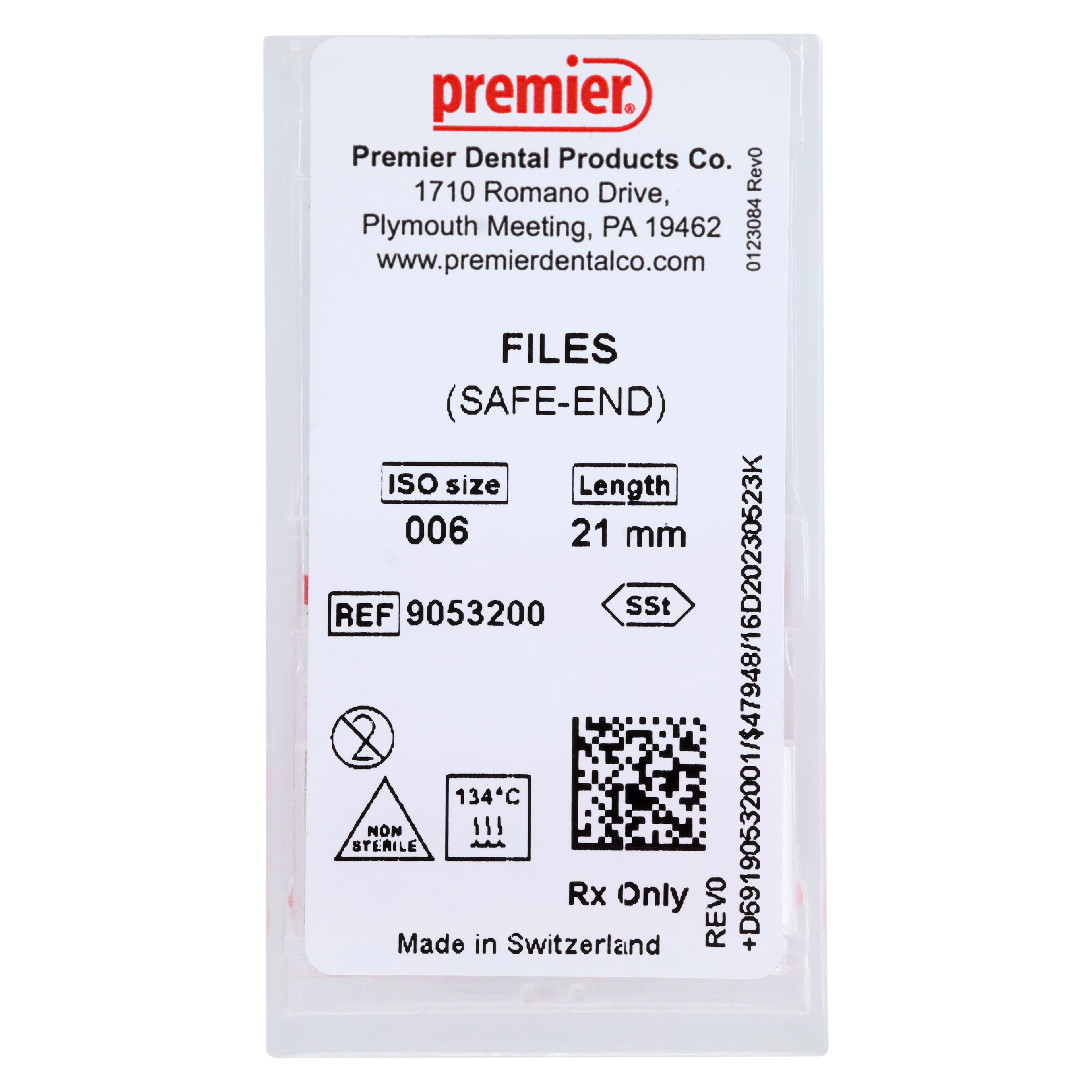 Premier K-Files, Stainless Steel, 21 mm, Size #06, Pink, 6/Pk, 9053200 thumbnail 6