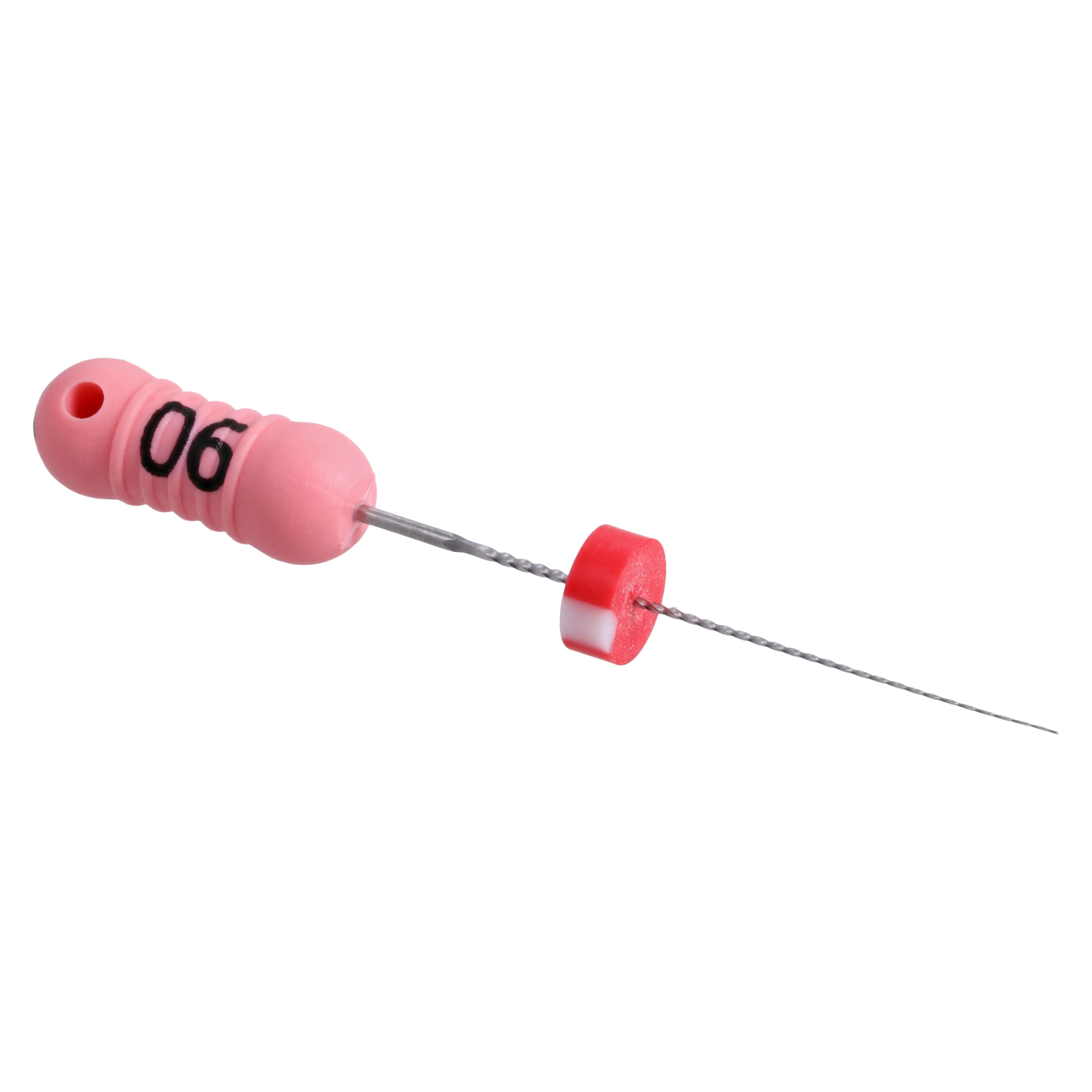 Premier K-Files, Stainless Steel, 21 mm, Size #06, Pink, 6/Pk, 9053200 thumbnail 4