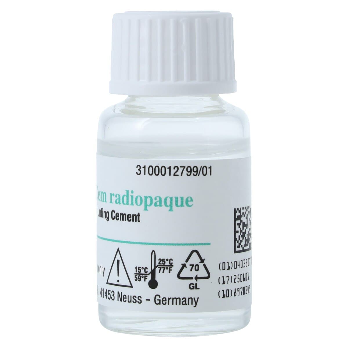 Ketac Cem Radiopaque Glass Ionomer Luting Cement, Giant Pack (10 Powder Bottles, 10 Liquid Vials, 5 Mixing Pads), 37251 thumbnail 5