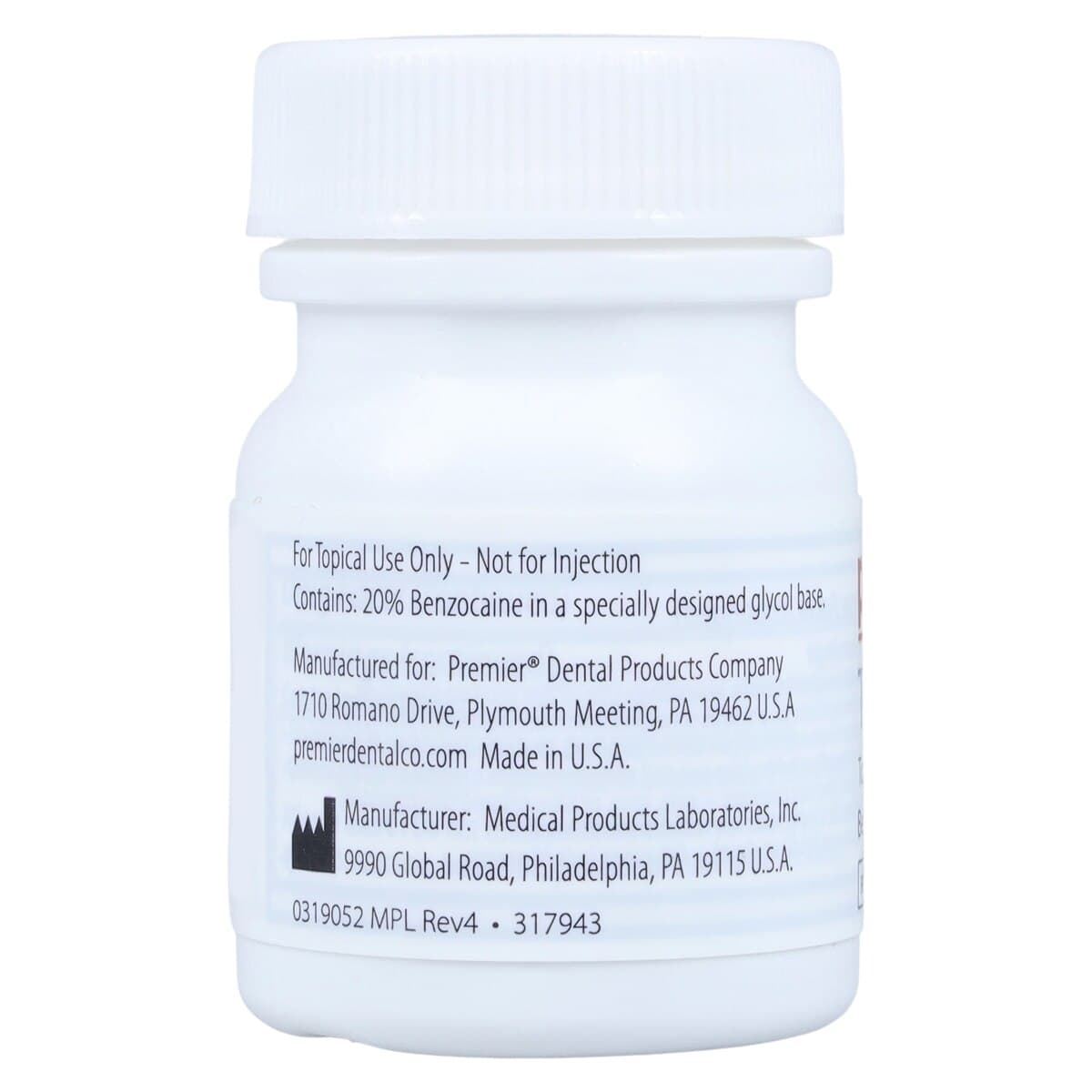 Topicale Xtra Gel - Mint Freeze, Topical Anesthetic (Benzocaine 20%), 1 oz Jar, #9007153 thumbnail 5
