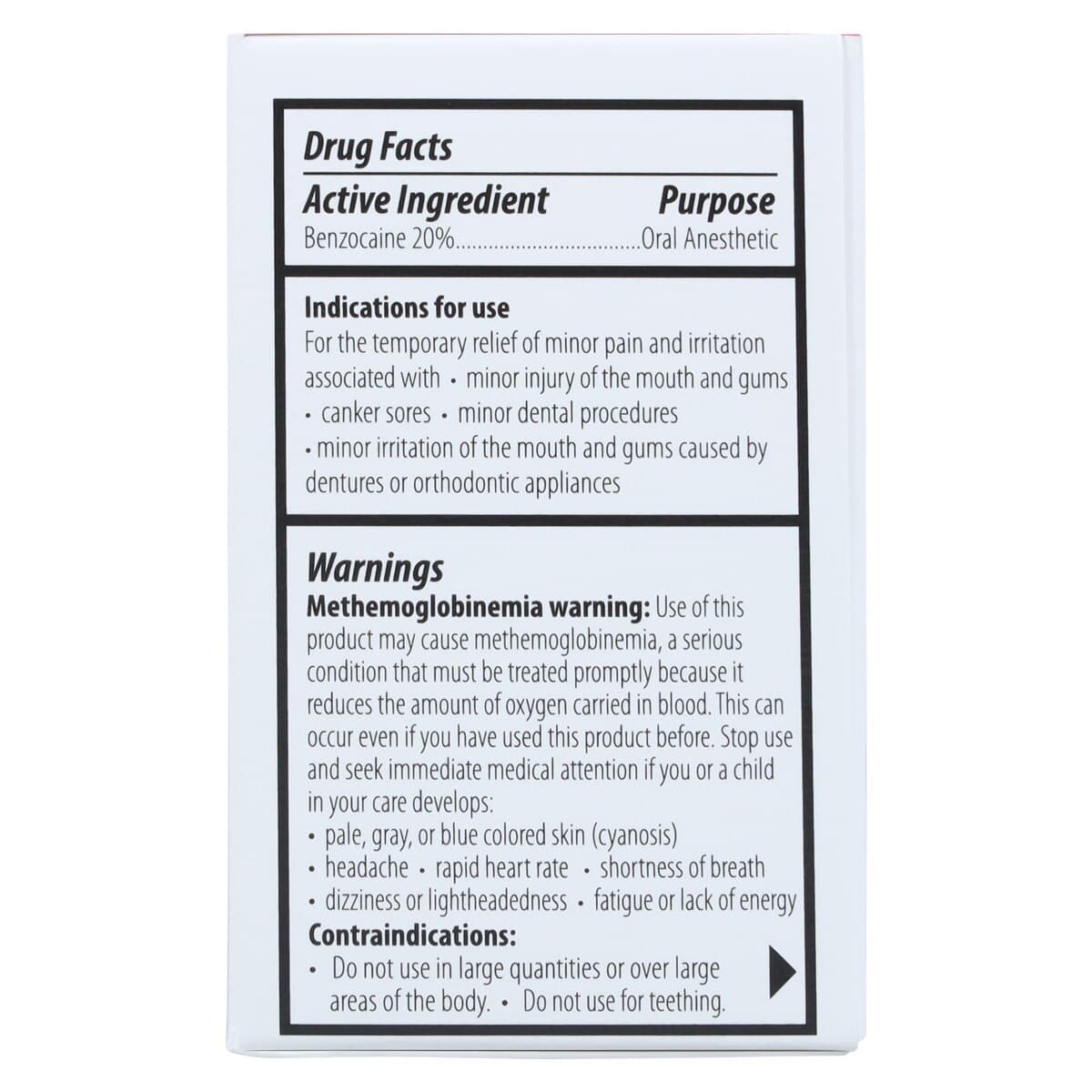 Topicale Xtra Gel - Mint Freeze, Topical Anesthetic (Benzocaine 20%), 1 oz Jar, #9007153 thumbnail 7