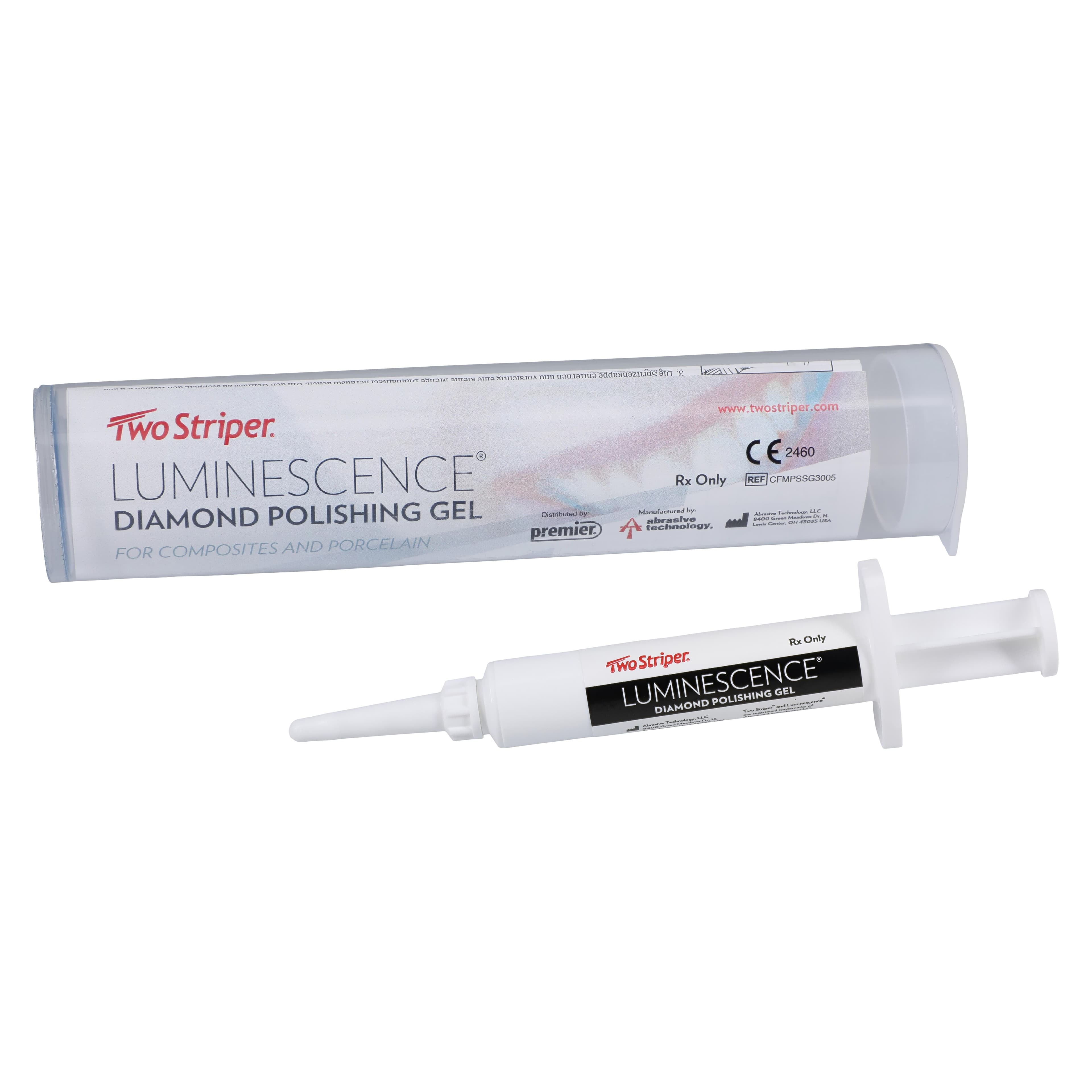 Premier Luminescence Single-Gel Diamond Polishing System, Gel Syringe Refill, 3 g, #2014202 thumbnail 2