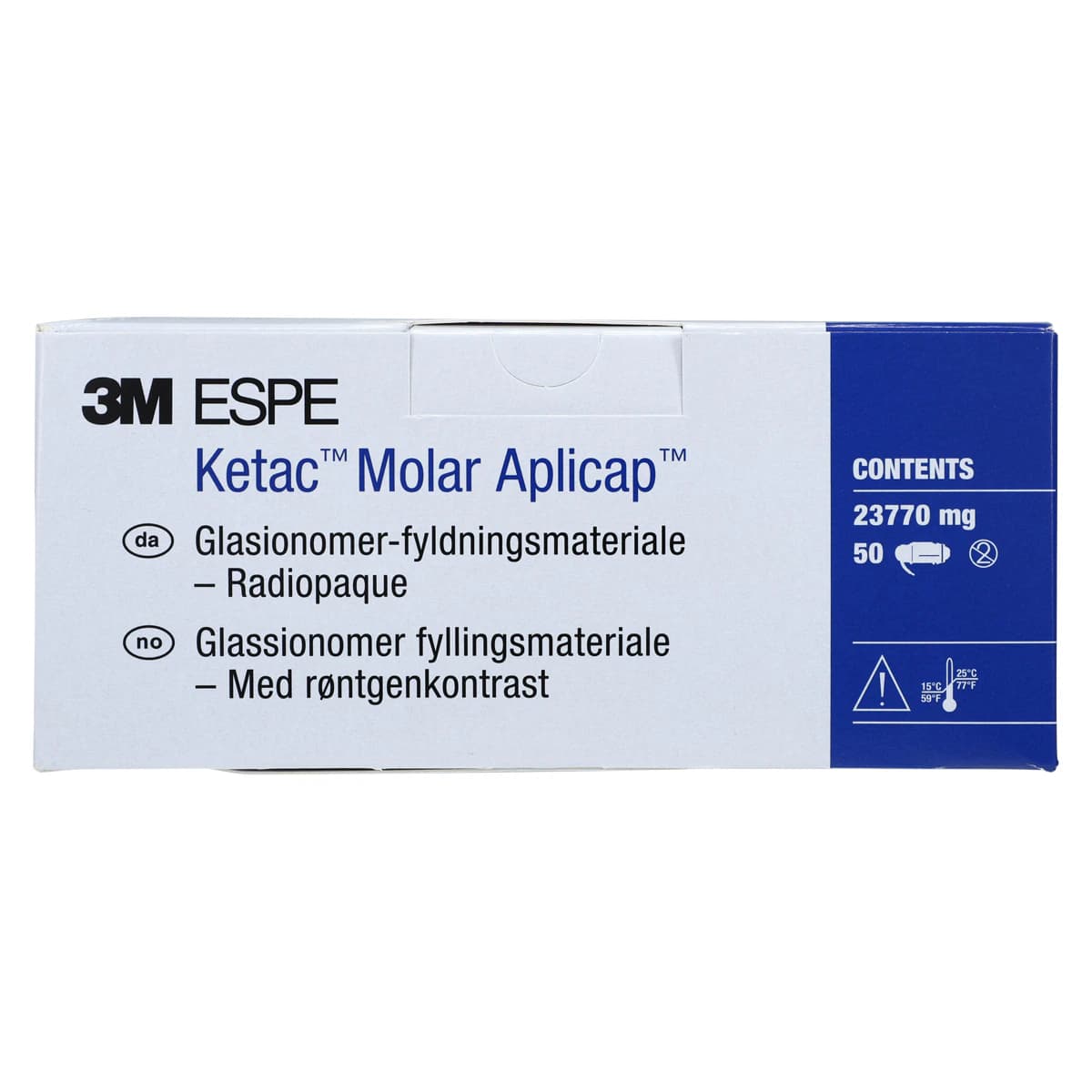 3M Ketac Molar Aplicap Glass Ionomer Restorative, Assorted Shades, Refill, 50/Box, #56410 thumbnail 5