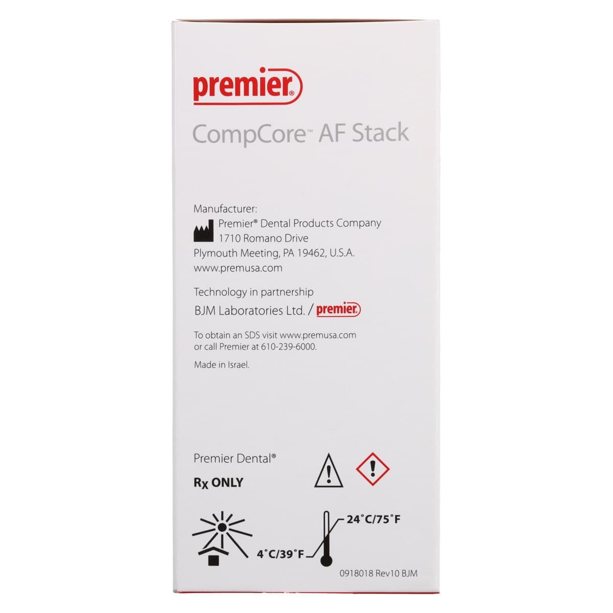 CompCore AF Dual-Cure Composite Core Build-Up Material, Cartridge Refill, Shade A3, 50 g, 1/Pk, 3001433 thumbnail 10