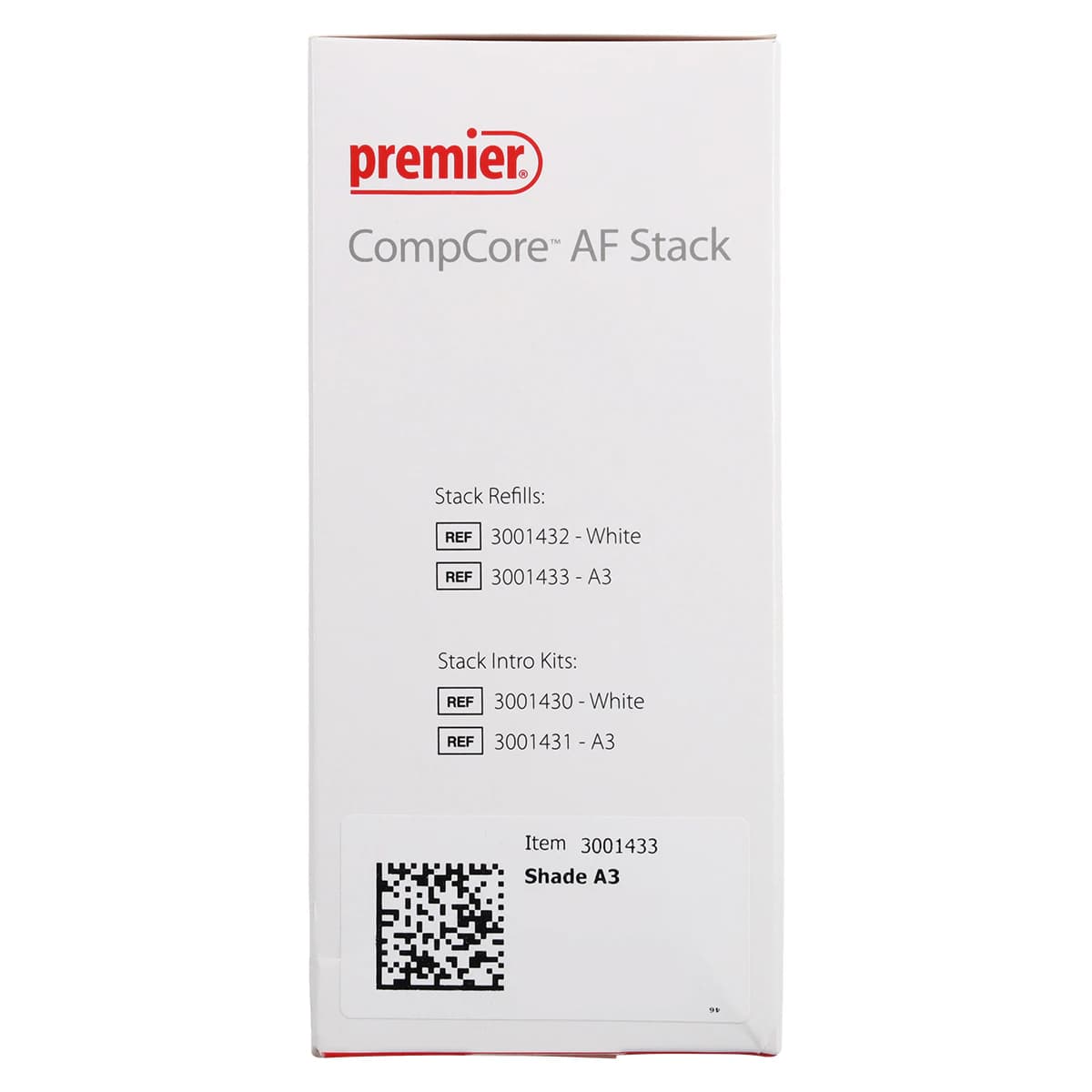 CompCore AF Dual-Cure Composite Core Build-Up Material, Cartridge Refill, Shade A3, 50 g, 1/Pk, 3001433 thumbnail 11