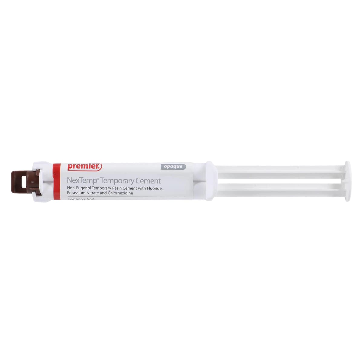 NexTemp™ Temporary Cement Standard Kit, Opaque, 5 mL Automix Syringe with 10 Mix Tips, 3001471 thumbnail 3