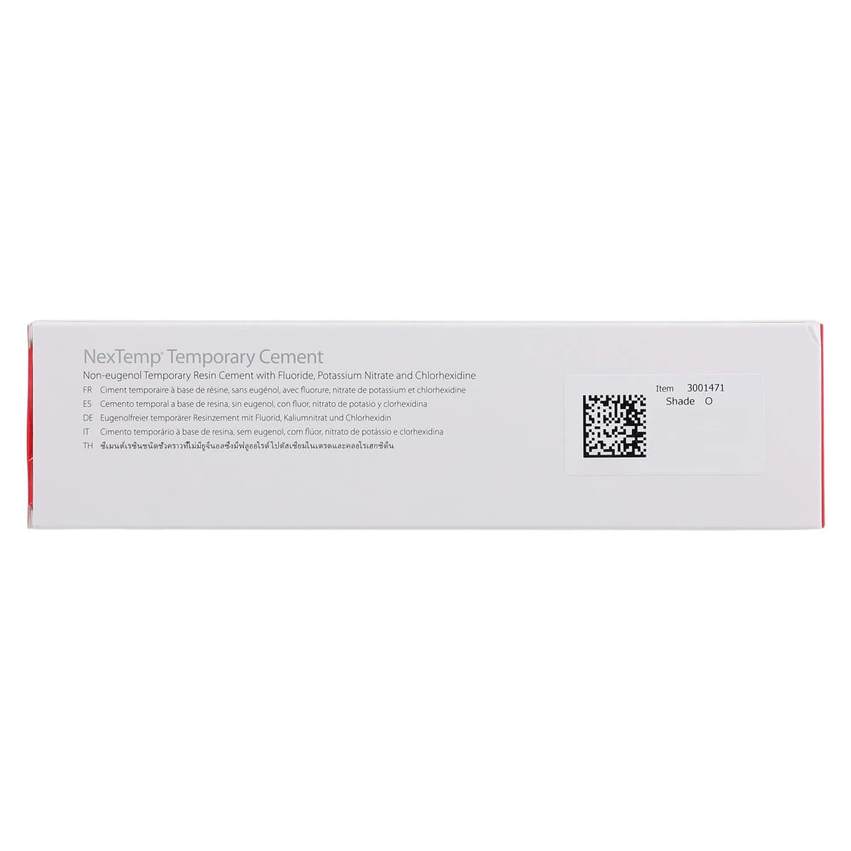 NexTemp™ Temporary Cement Standard Kit, Opaque, 5 mL Automix Syringe with 10 Mix Tips, 3001471 thumbnail 6
