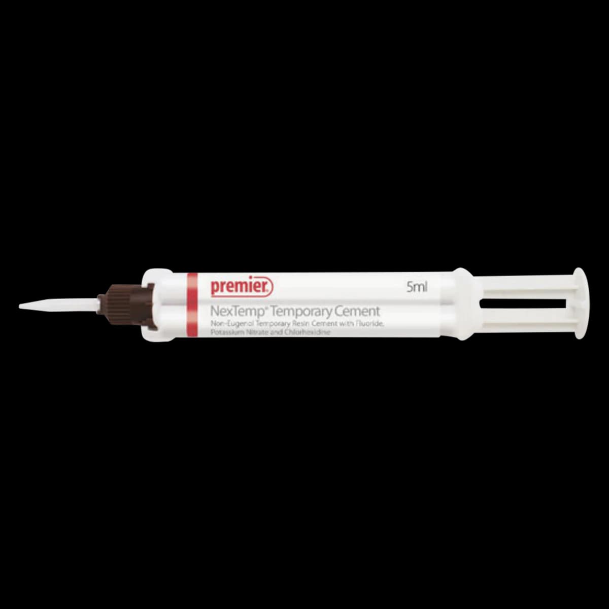 NexTemp™ Temporary Cement Standard Kit, Opaque, 5 mL Automix Syringe with 10 Mix Tips, 3001471 - NexTemp™ Standard Kit - Image 1