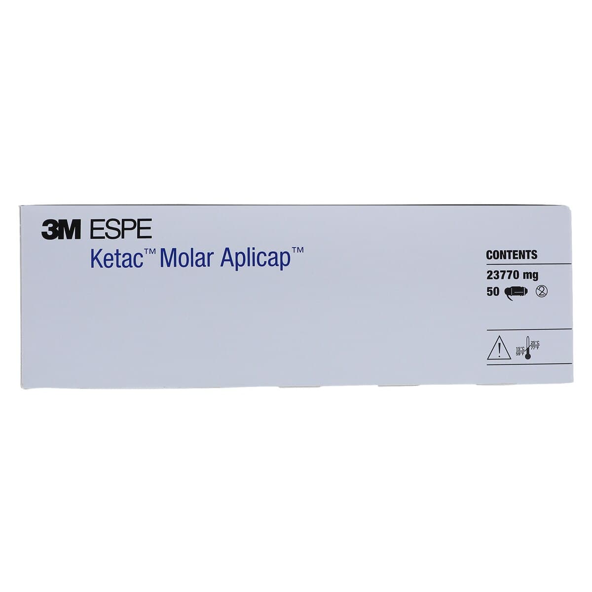 3M Ketac Molar Aplicap Glass Ionomer Restorative, Shade A3, Self-Cure, Capsule Refill, 50/Pk, 56420 thumbnail 6