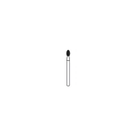 Premier Solo Diamond Bur FG Single Use, Coarse Egg/Football, 379-018C, 3.4 mm, 25/Box - Solo Diamond FG Single Use - Image 1