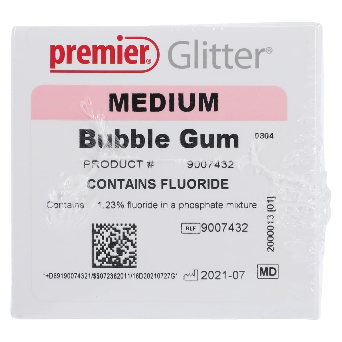 Glitter Prophy Paste, Medium Grit, Bubblegum Flavor, with Fluoride, Unit Dose Cups, 200/Box, 9007432 thumbnail 4