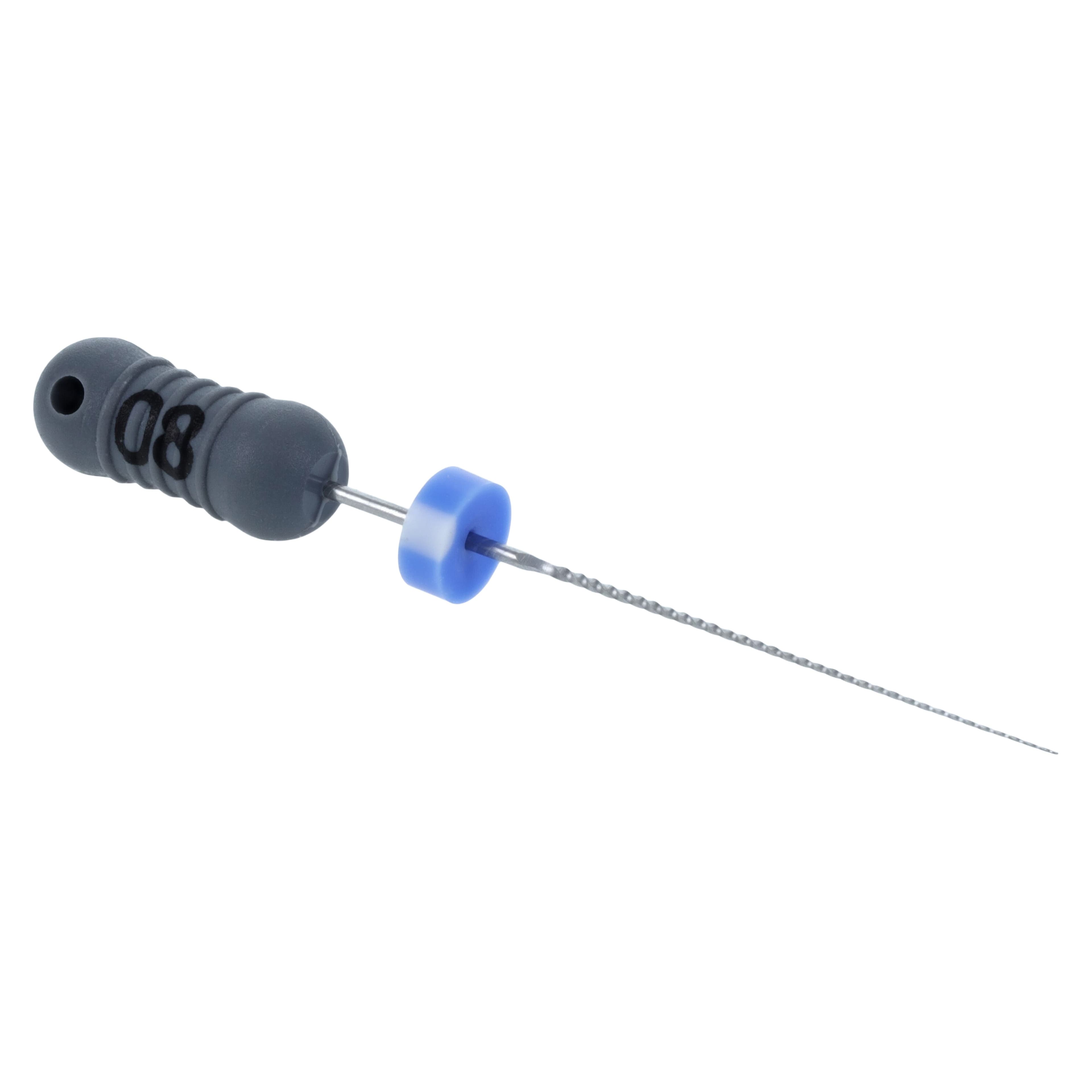 Premier K-Files 25mm #08 (Gray), Stainless Steel, 6/Pk, 9053231 thumbnail 3