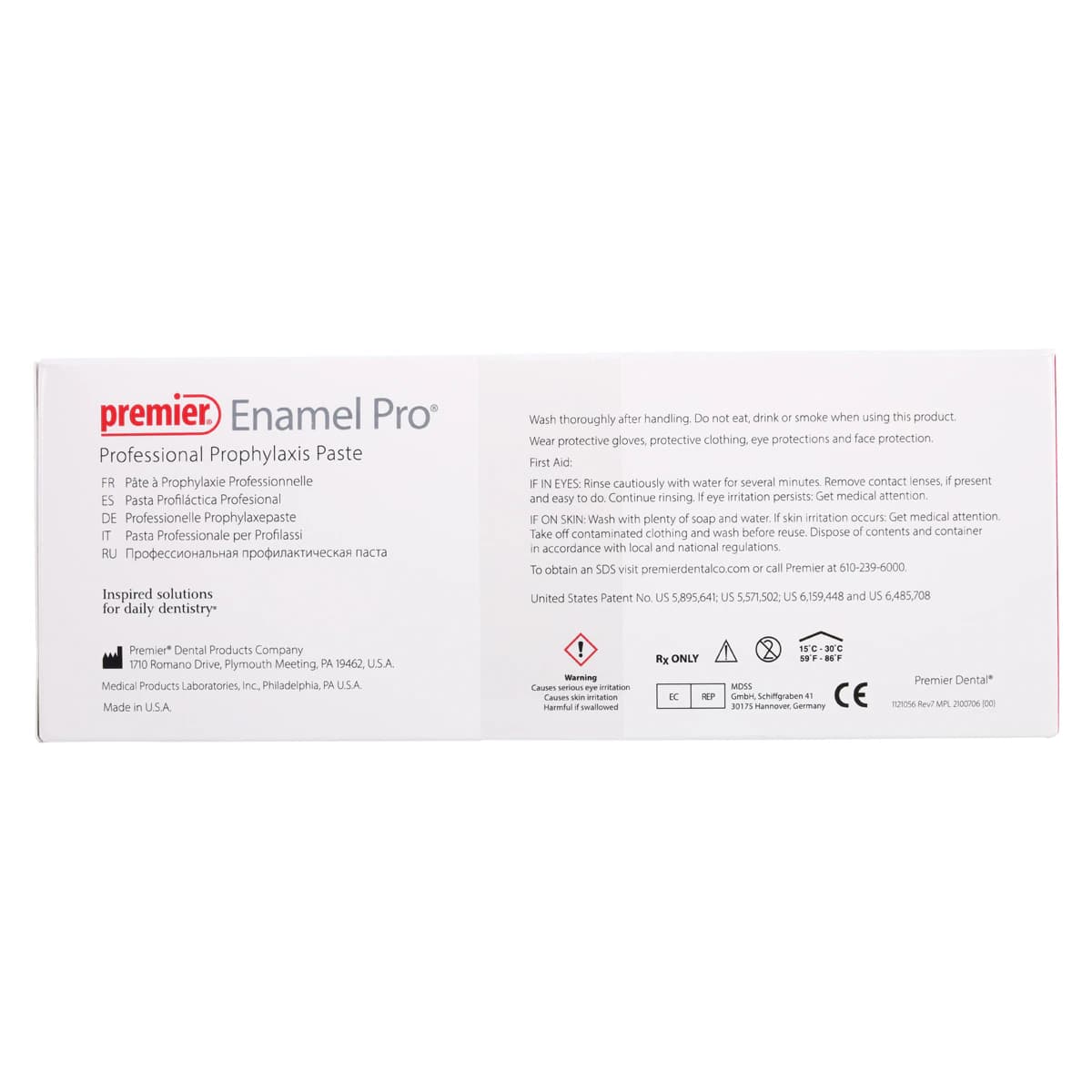 Enamel Pro Prophy Paste, Coarse, Mint, with Fluoride and ACP, 200 Unit-Dose Cups/Box, 9007602 thumbnail 6