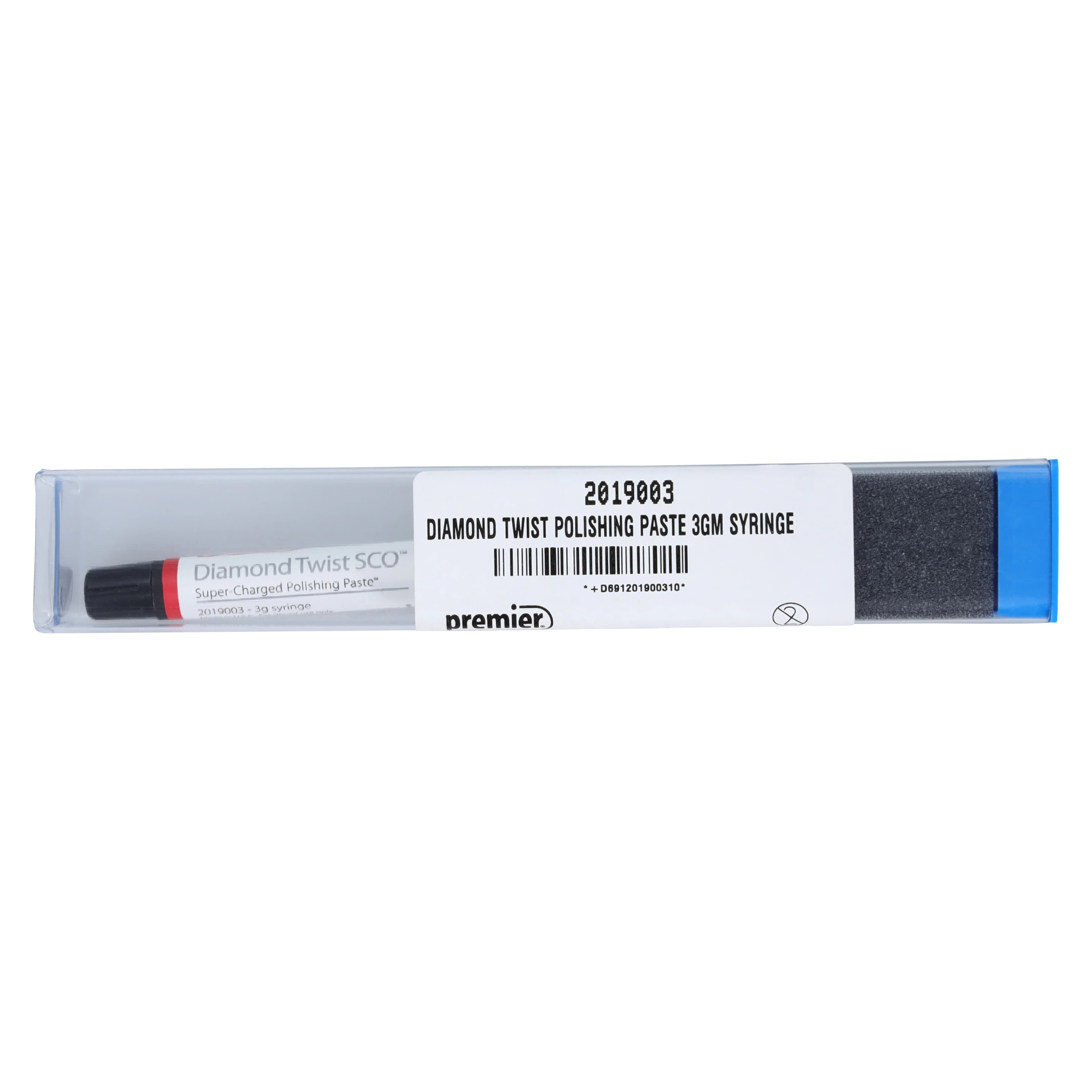 Diamond Twist SCO Intra-Oral Polishing Paste, Mint Flavored, 3 g Syringe, 1/Pk, 2019003 thumbnail 5