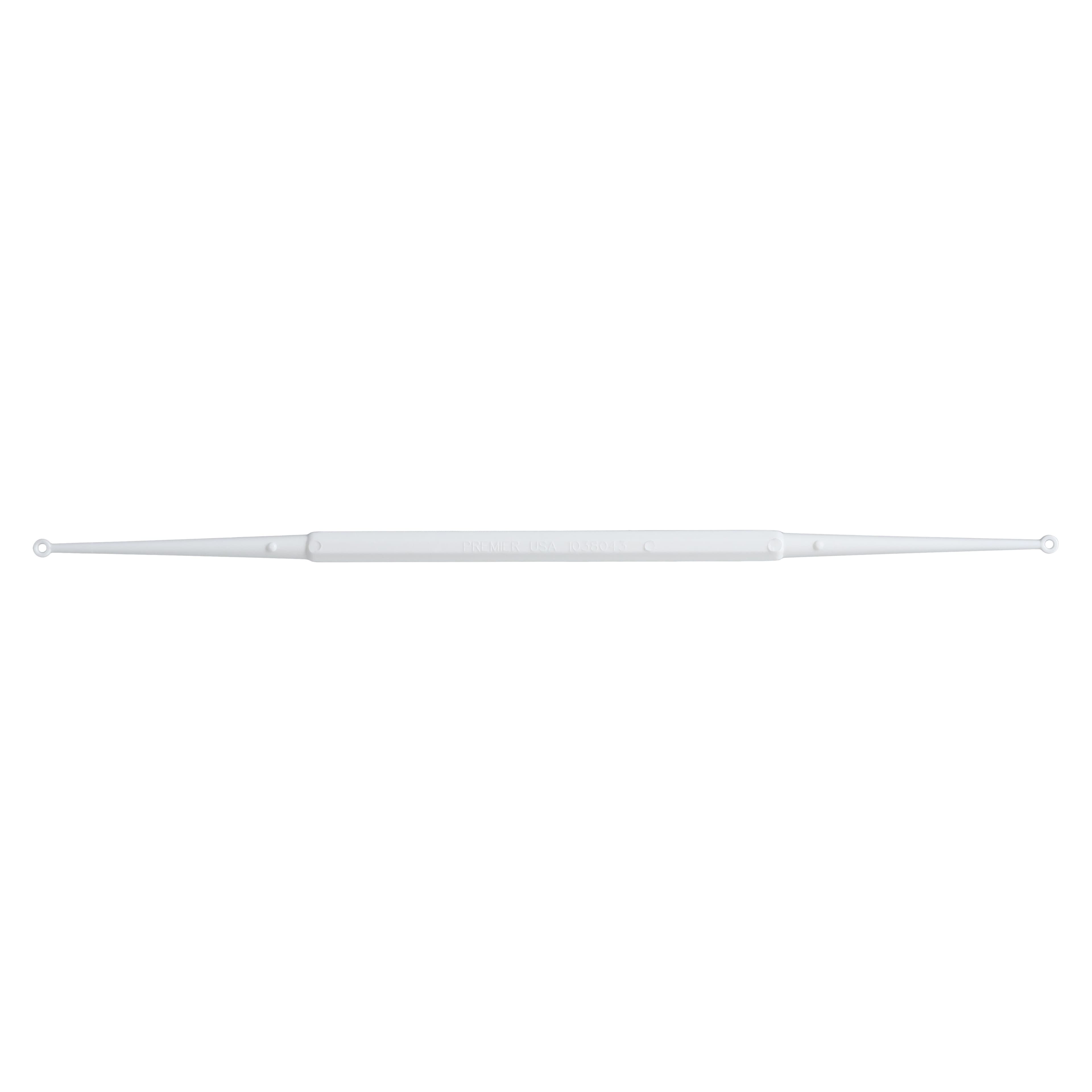 Premier Medical Ear Curette, Disposable, Plastic, Non-Sterile, White, 50/Box thumbnail 3