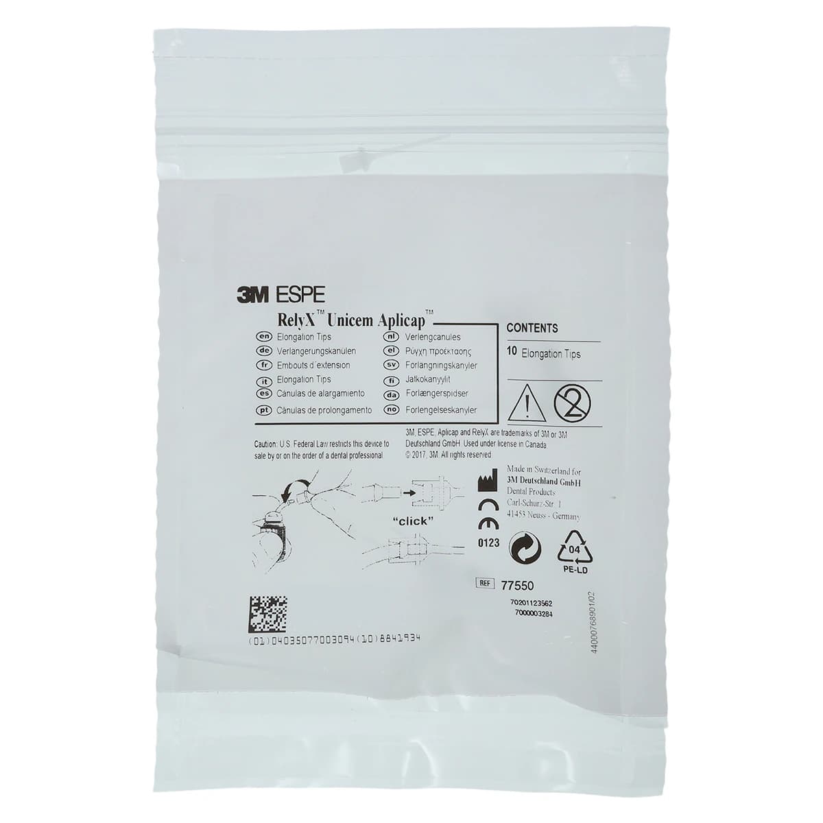 3M™ RelyX™ Unicem Self-Adhesive Universal Resin Cement Aplicap™ Capsule Assorted Shades Refill, 50 Capsules (24 A2 Universal, 16 Translucent, 10 A3 Opaque), #56815 thumbnail 7