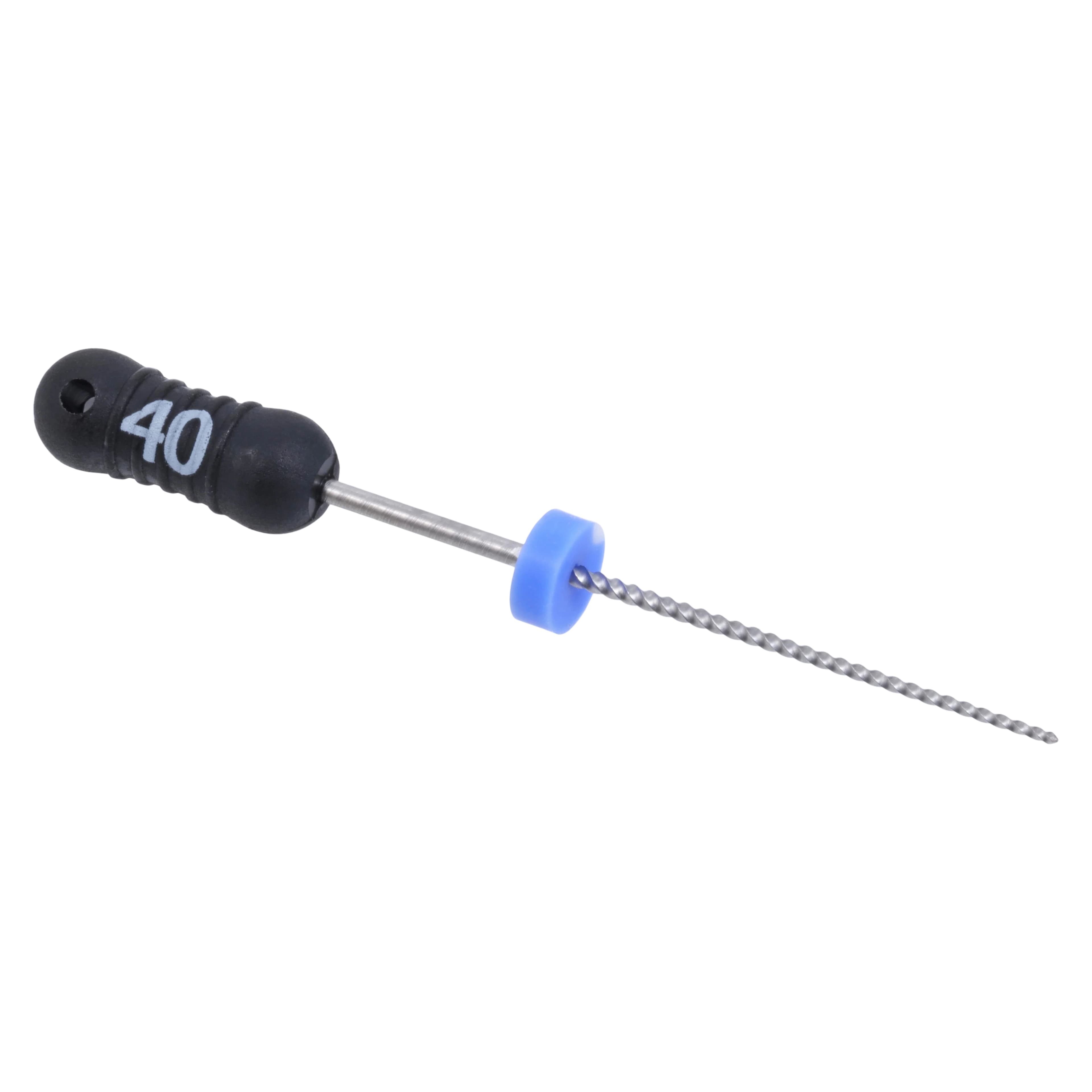 Premier K-Files, Stainless Steel, 25 mm, Size #40, Black, 6/Pk, 9053238 thumbnail 3
