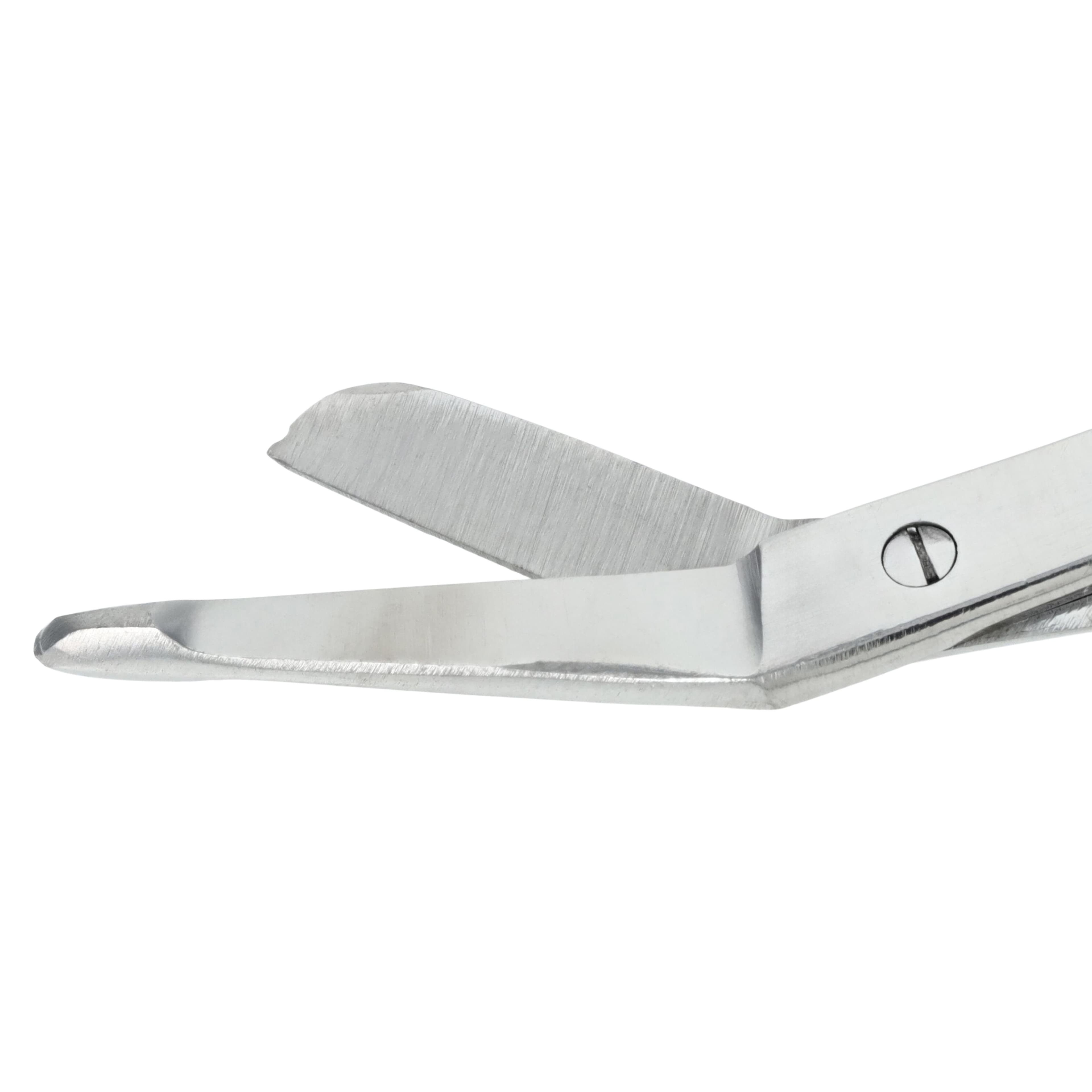 Lister Bandage Scissors, Angled 4-1/2" Chrome, Each thumbnail 2
