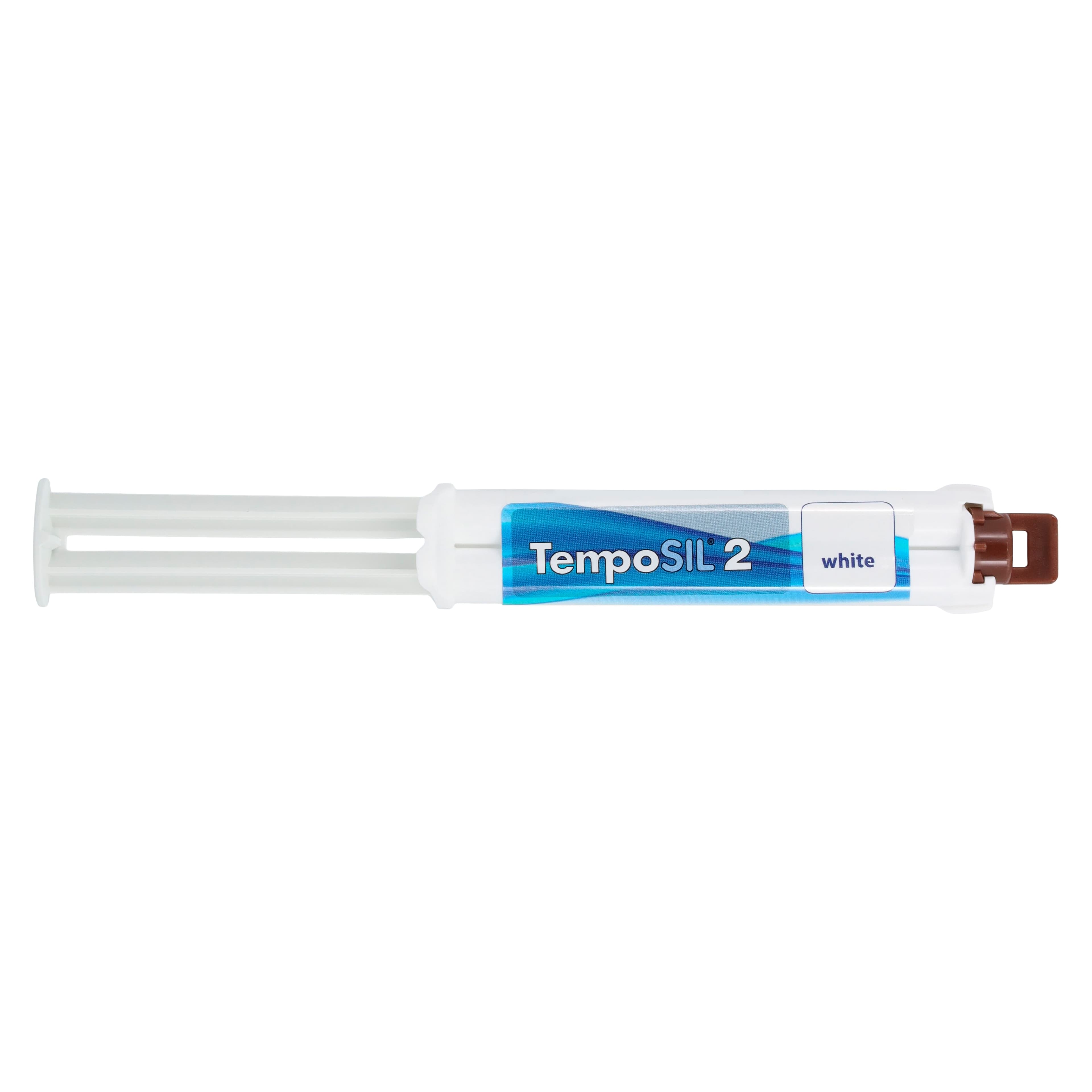 TempoSIL 2 Temporary Cement Intro Kit, White, 2 x 5 ml Automix Syringes, 6729 thumbnail 2