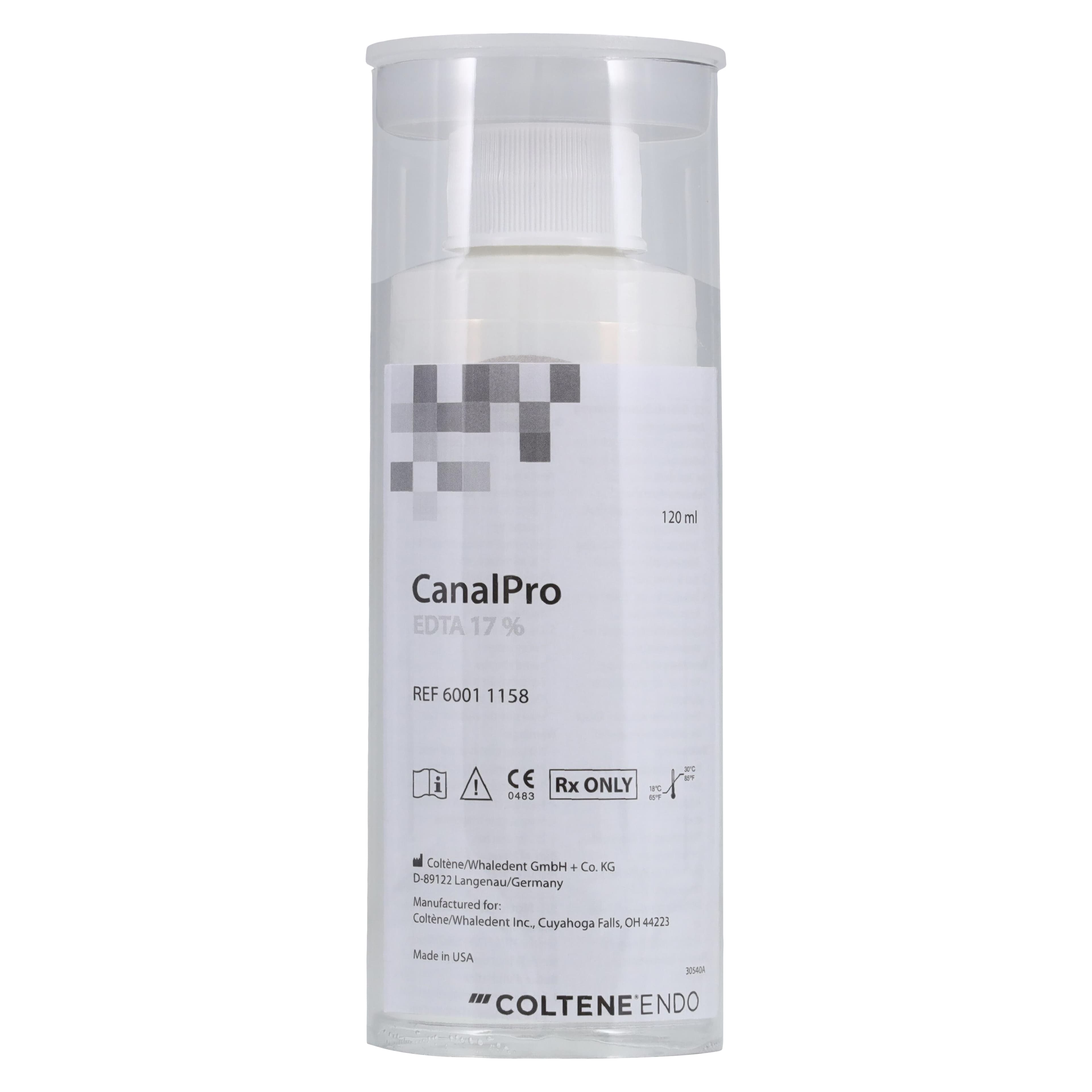 CanalPro EDTA 17% Root Canal Irrigating Solution, 4 oz (120 mL) Bottle, 1/Pk, 60011158 thumbnail 2
