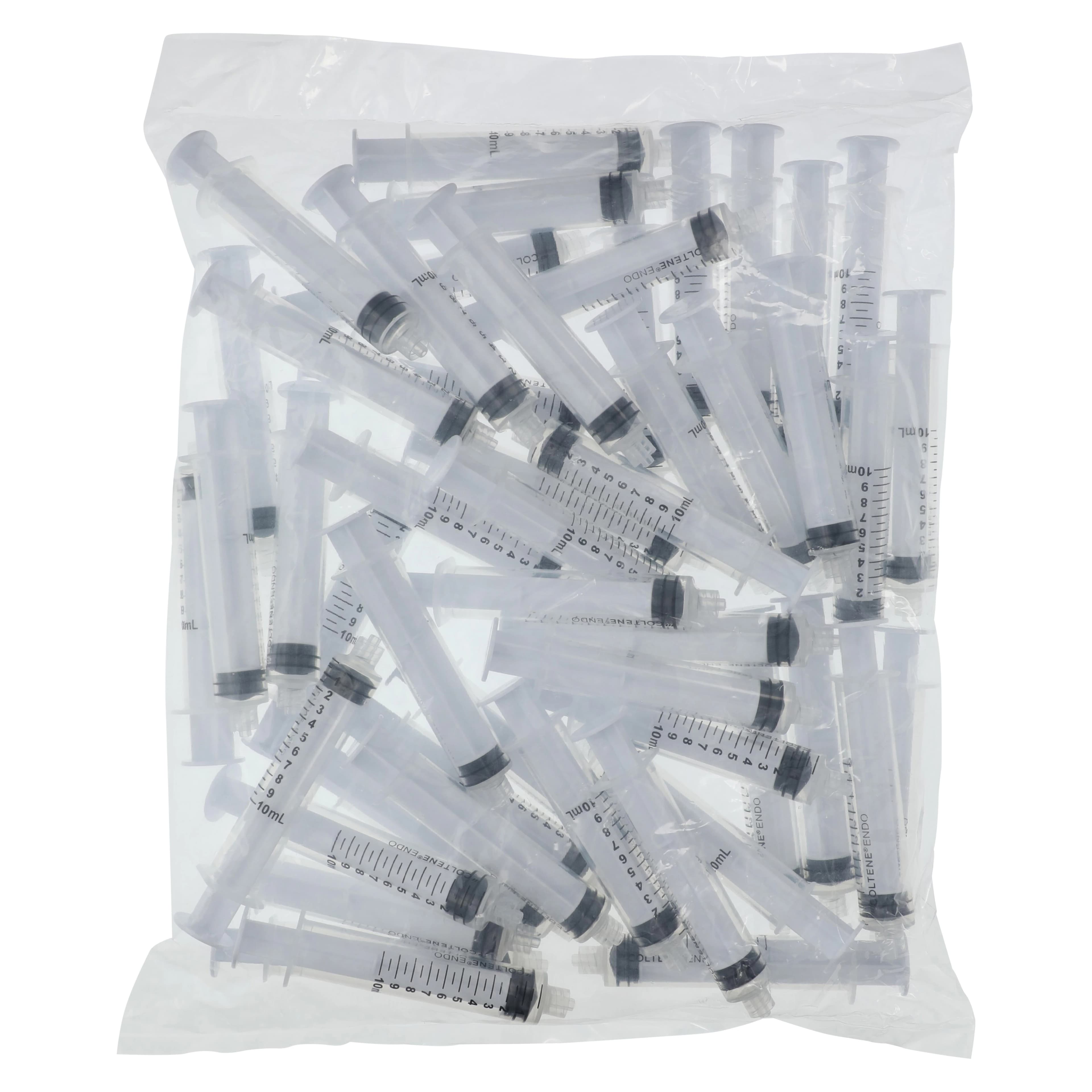 CanalPro Color Luer Lock Syringes, 10 mL, White, 50/Box, 60011176 thumbnail 4