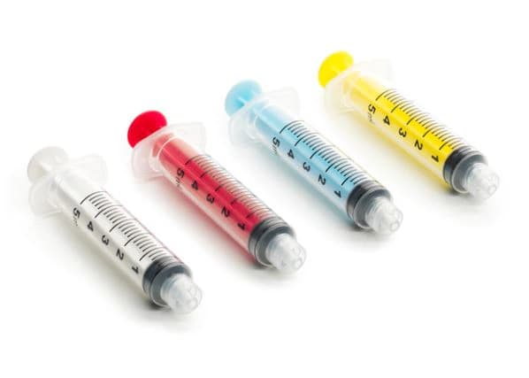 CanalPro Color Luer Lock Irrigation Syringes, 5ml, Red, 50/Pk, 60019321 - CanalPro Color Syringes, 5ml, Red, 50/Pk - Image 1