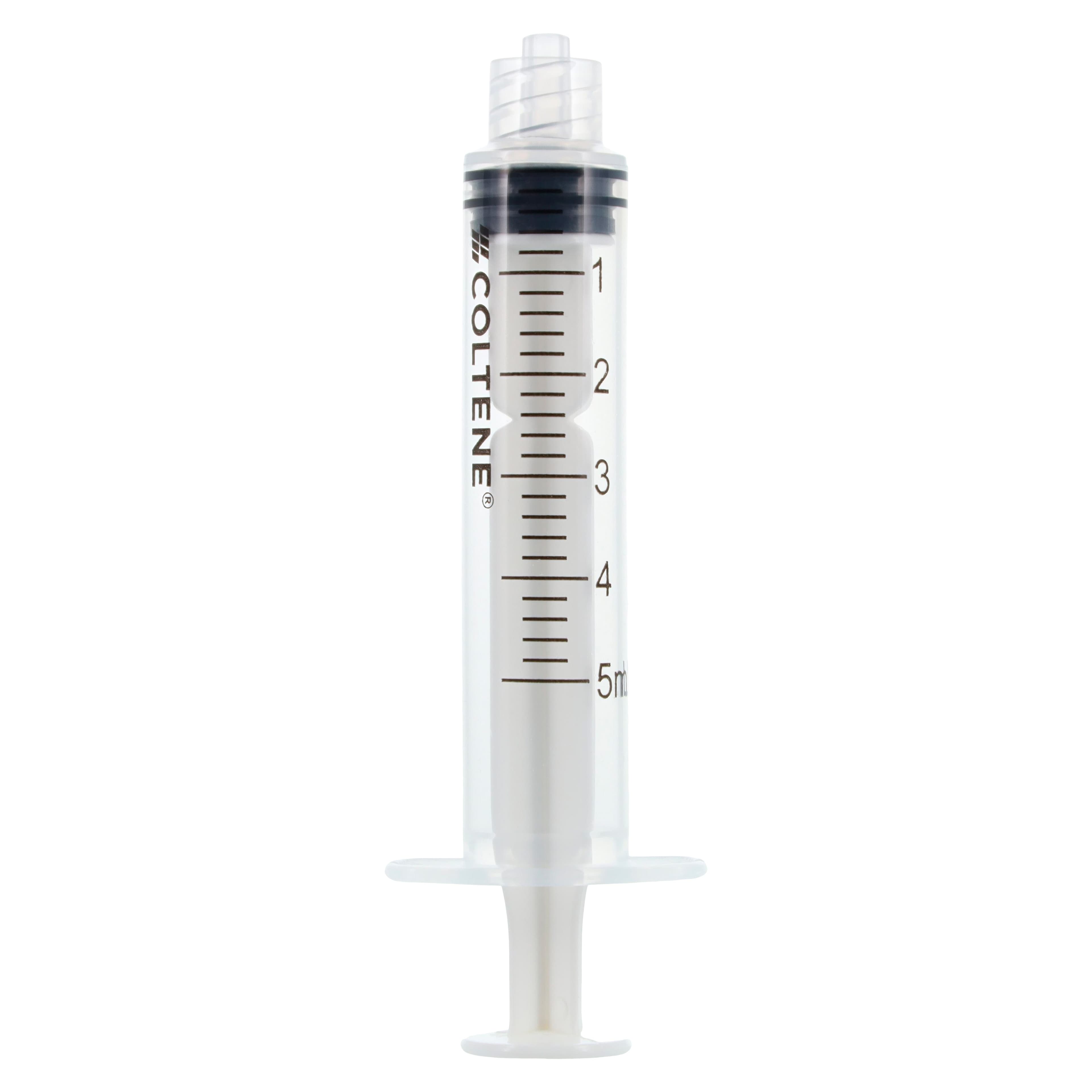 CanalPro™ White Luer Lock Color Syringe, 5 mL, 50/Box, 60019324 thumbnail 2