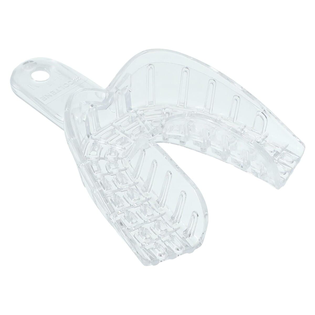 President Disposable Impression Trays, Clear, Perforated, #4 Lower Medium, 12/Pk, C6904 thumbnail 2