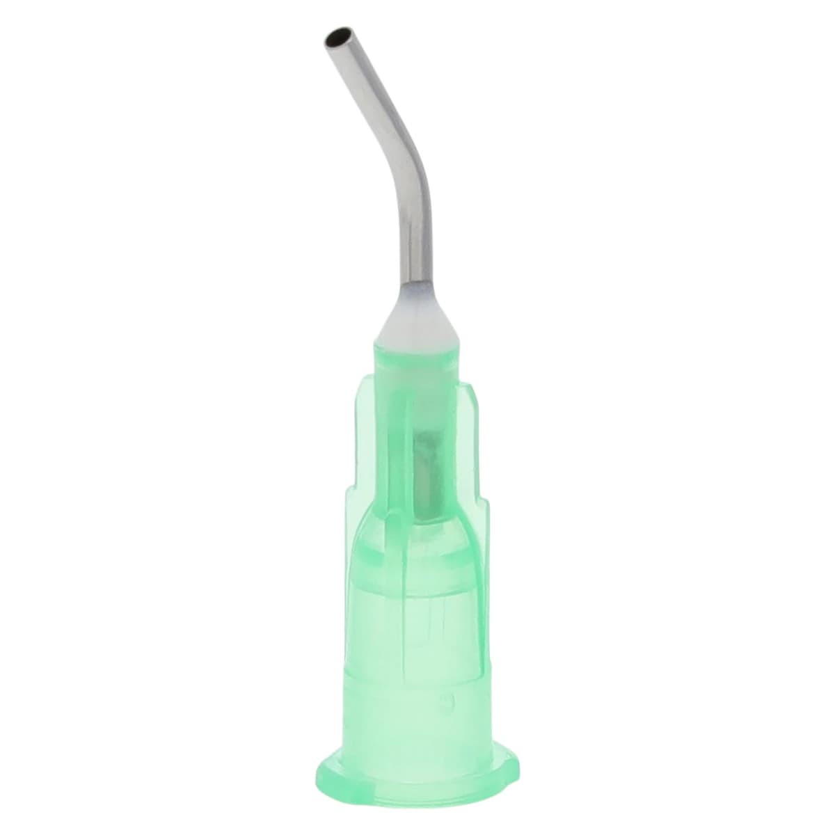 Pulpdent Pre-Bent Applicator Tips, 18 Gauge, 1/2 in, Green, 100/Pk thumbnail 3