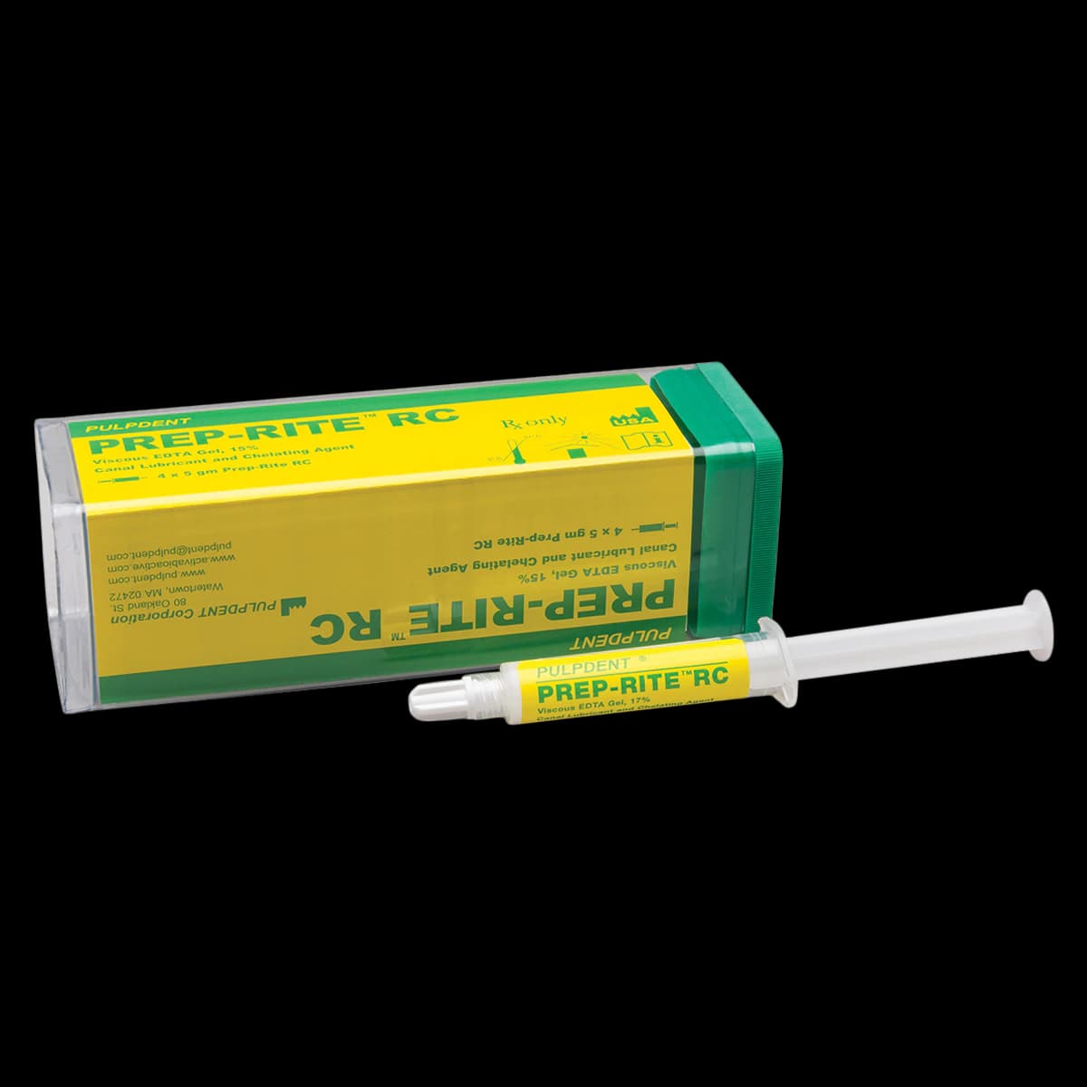 Prep-Rite RC 15% EDTA Gel, Syringe, 5 g, 4/Pk, PRC thumbnail 2
