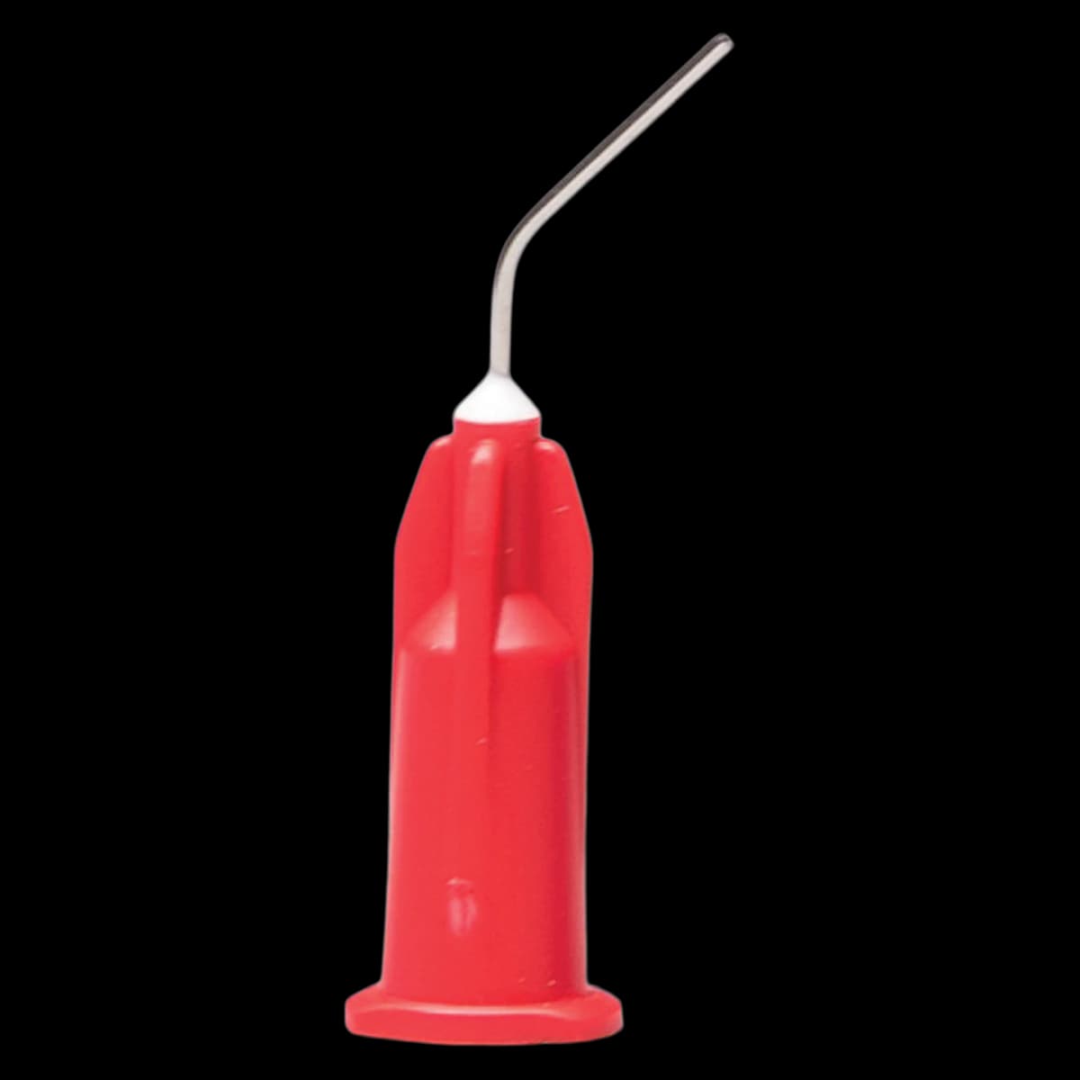 Pulpdent Prebent Applicator Tips, 23 Gauge x 1/2", Red, Luer Lock, 20/Pk, #23R20 - Prebent Applicator Tips 23ga x 1/2" 20/Pk Red - Image 1